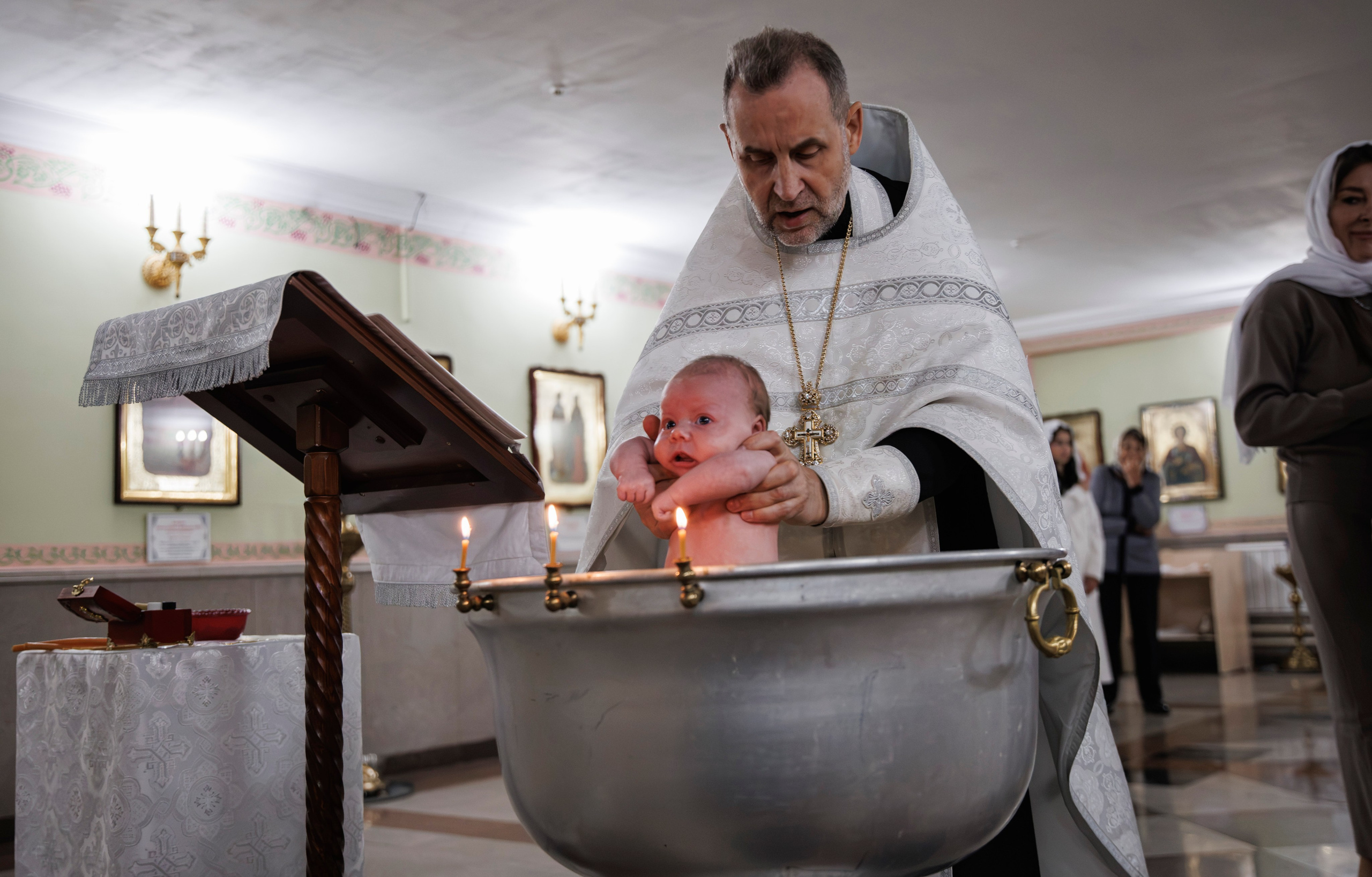 Крещение Маши. Фотограф на Крещение и Венчание Железногорск, Красноярск Алексей Мещеряков