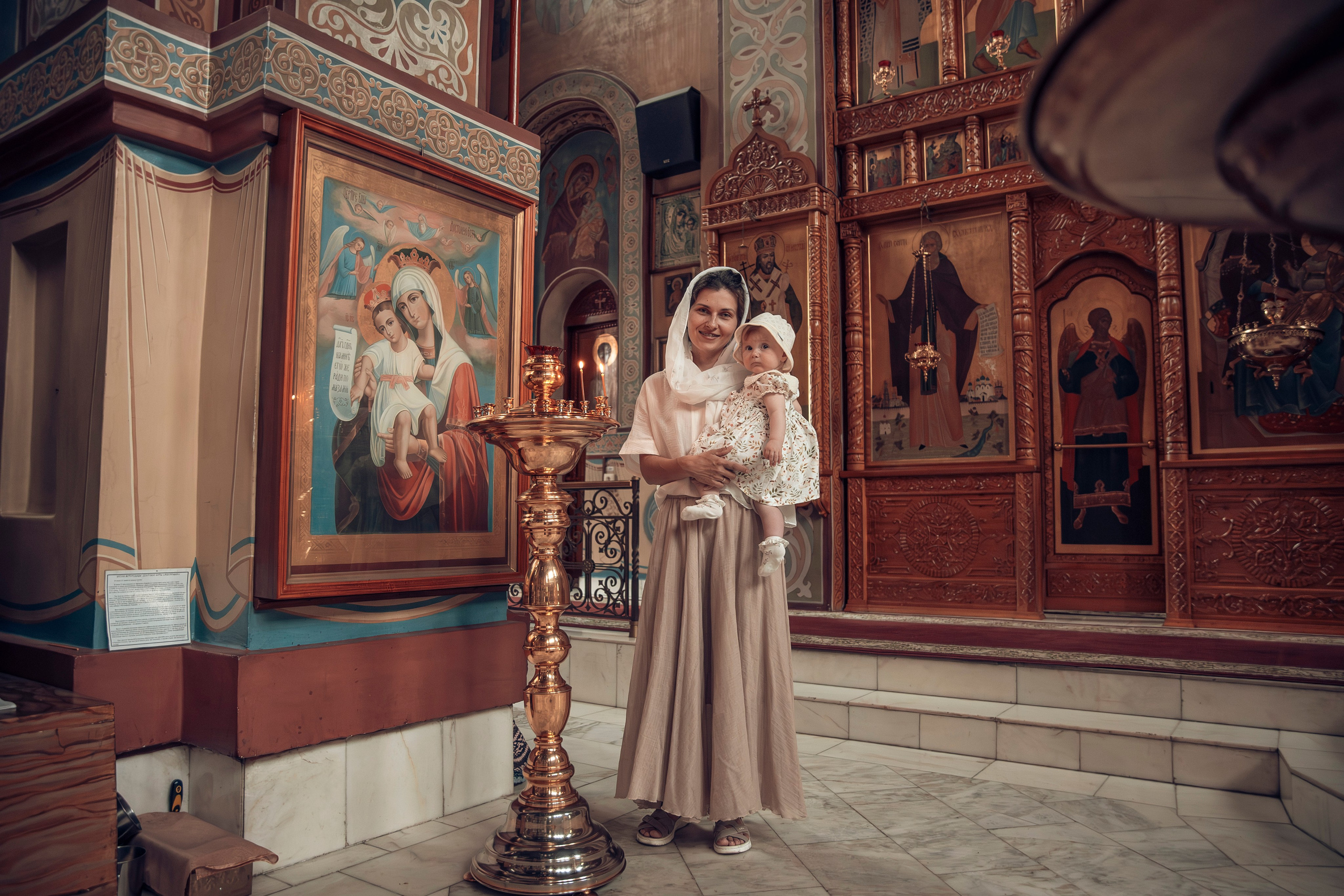 Крещение Дианы, Ники и Александры. Фотограф на Крещение и Венчание Железногорск, Красноярск Алексей Мещеряков