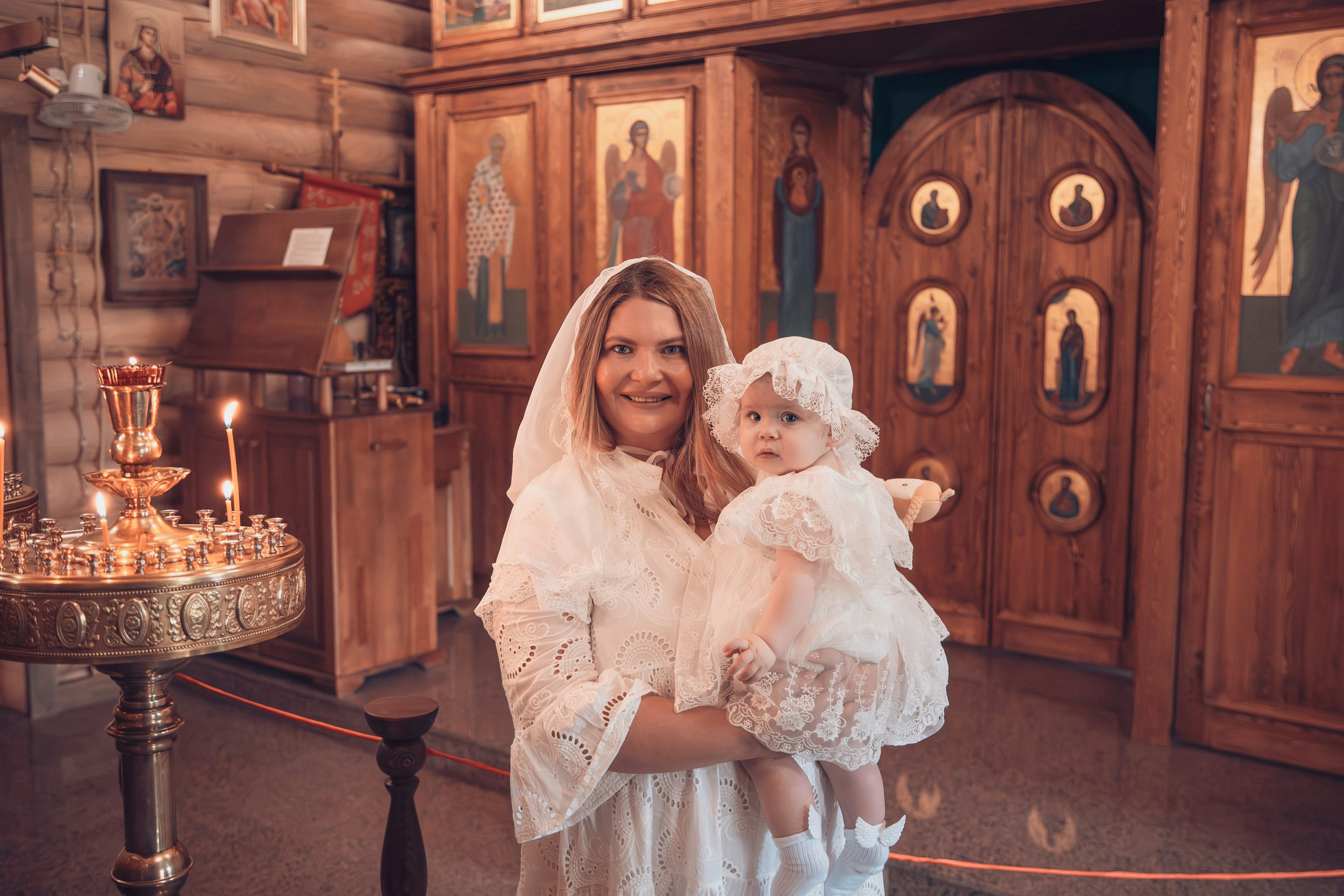Крещение Александры. Фотограф на Крещение и Венчание Железногорск, Красноярск Алексей Мещеряков