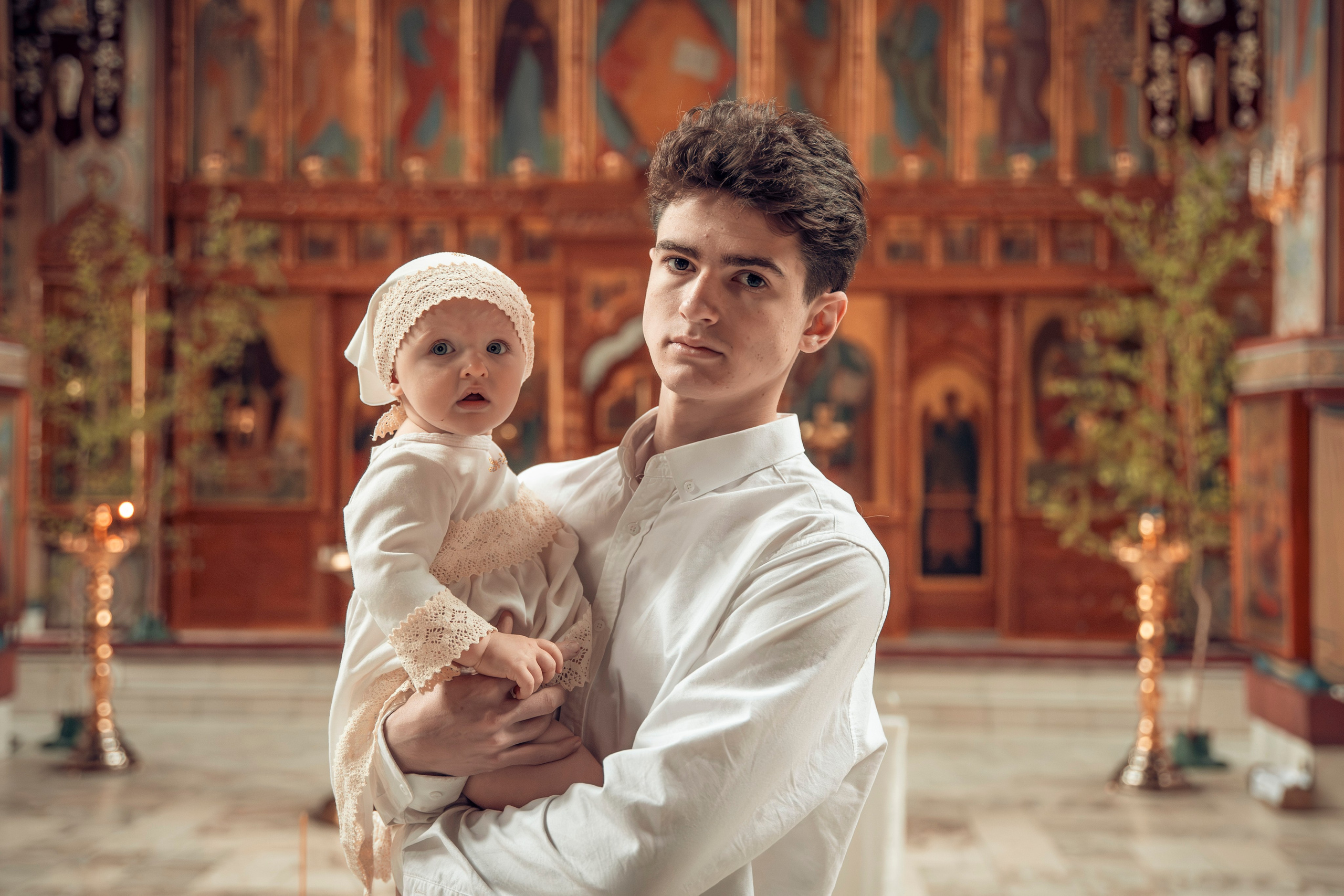 Крещение Ариадны. Фотограф на Крещение и Венчание Железногорск, Красноярск Алексей Мещеряков