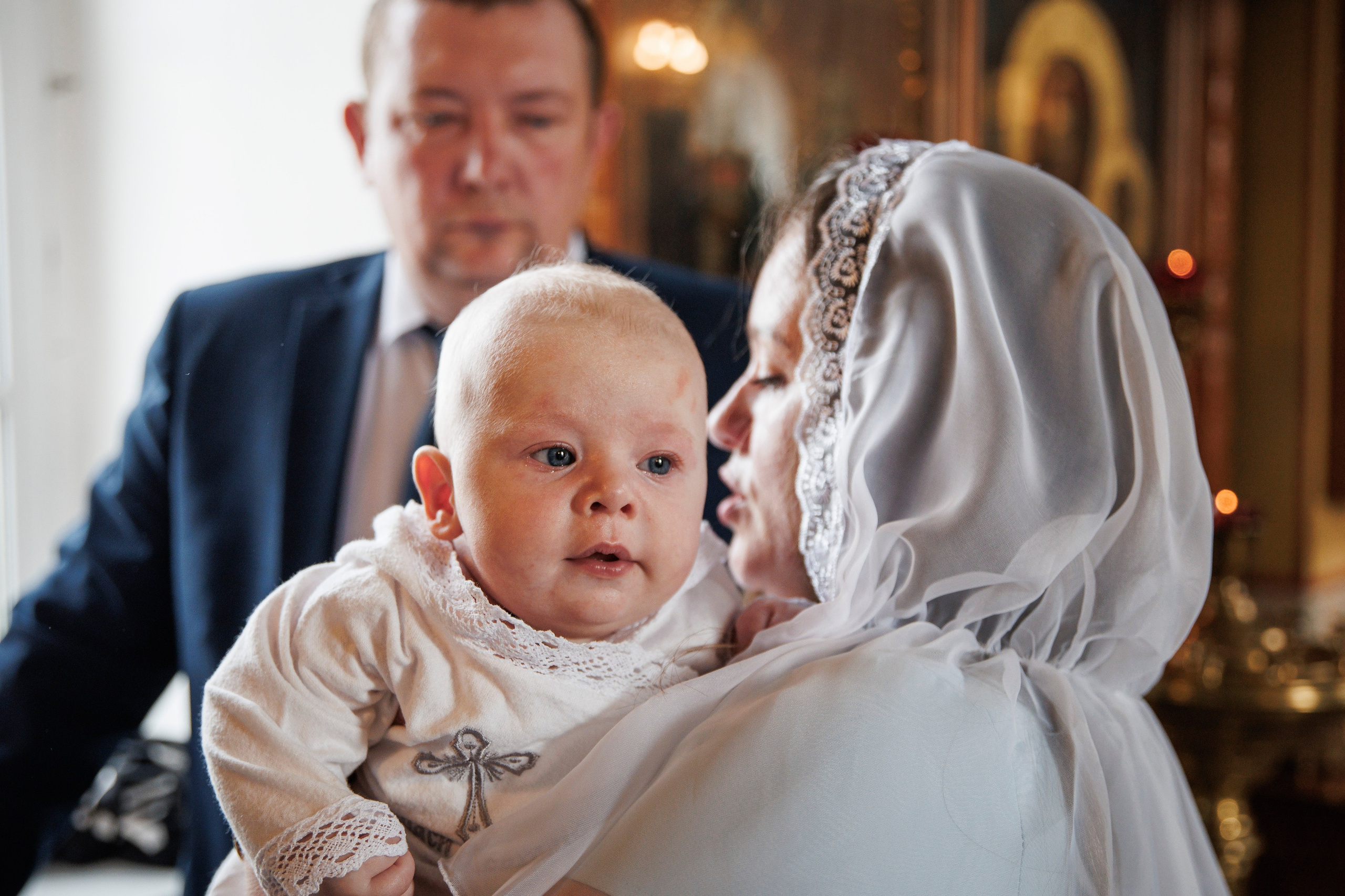 Крещение Кирилла. Фотограф на Крещение и Венчание Железногорск, Красноярск Алексей Мещеряков