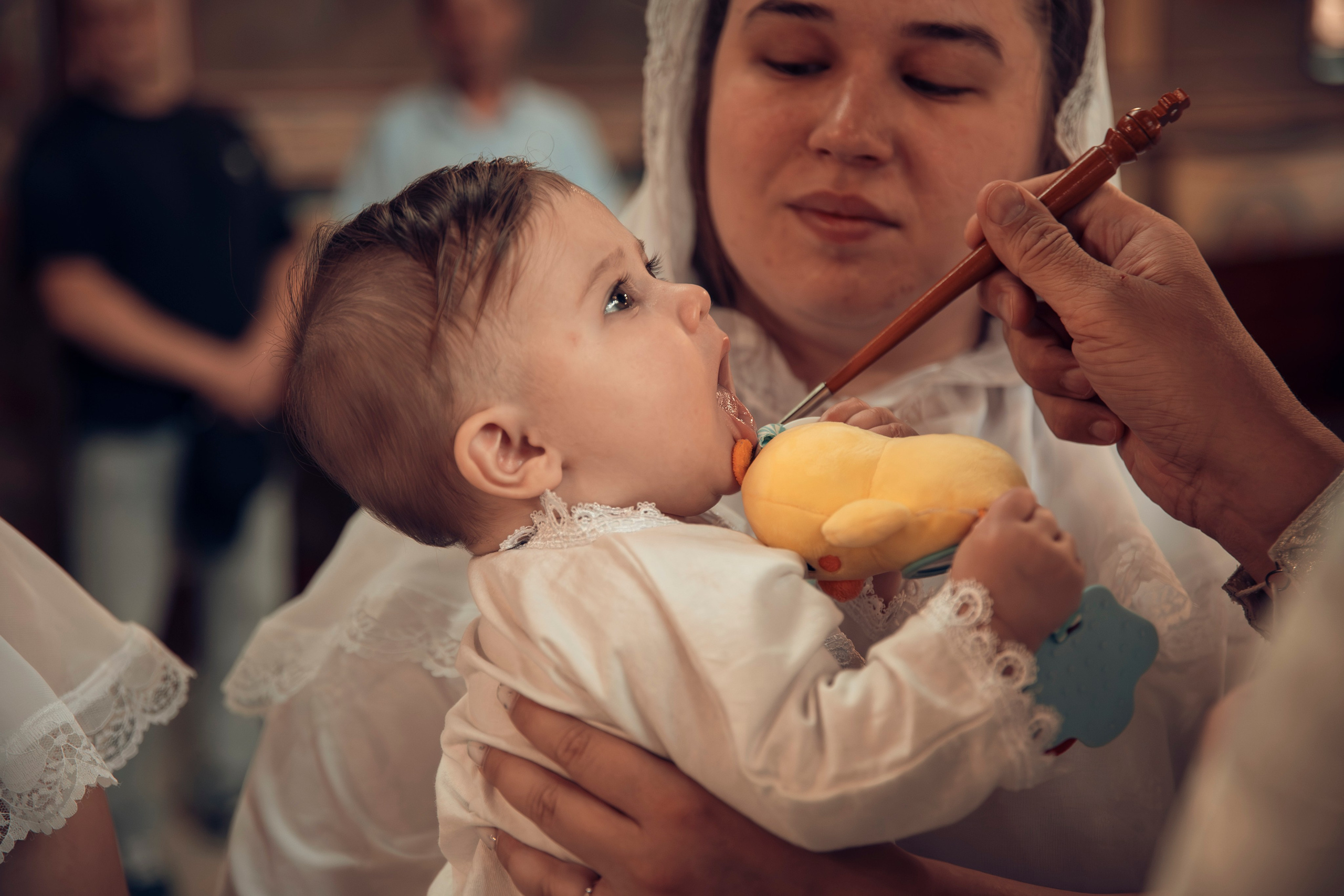 Крещение Стефании. Фотограф на Крещение и Венчание Железногорск, Красноярск Алексей Мещеряков