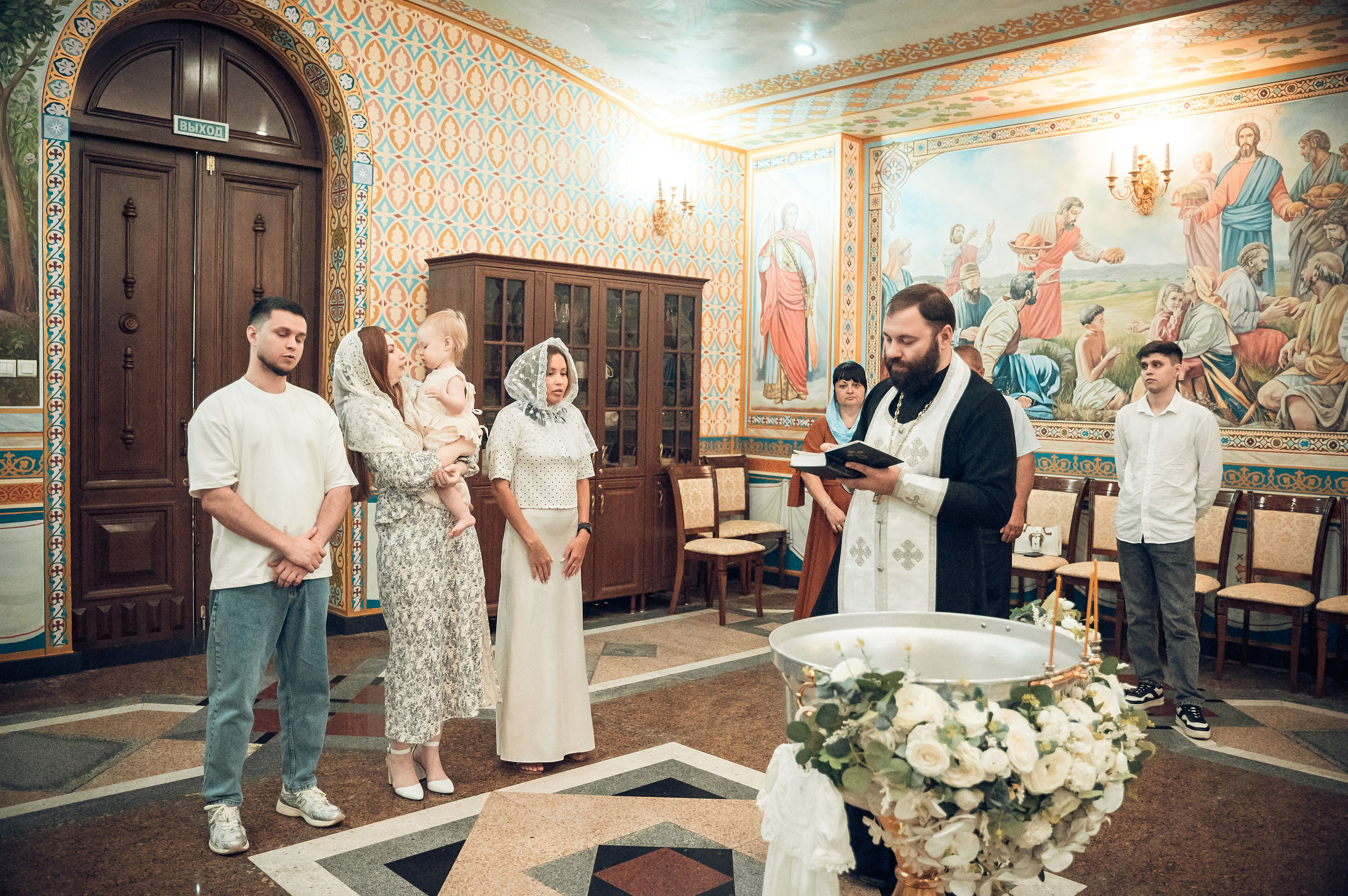 Крещение Евы в храме Александра Невского (Краснодар) — фотоальбом от фотографа Людмилы Абрамовой