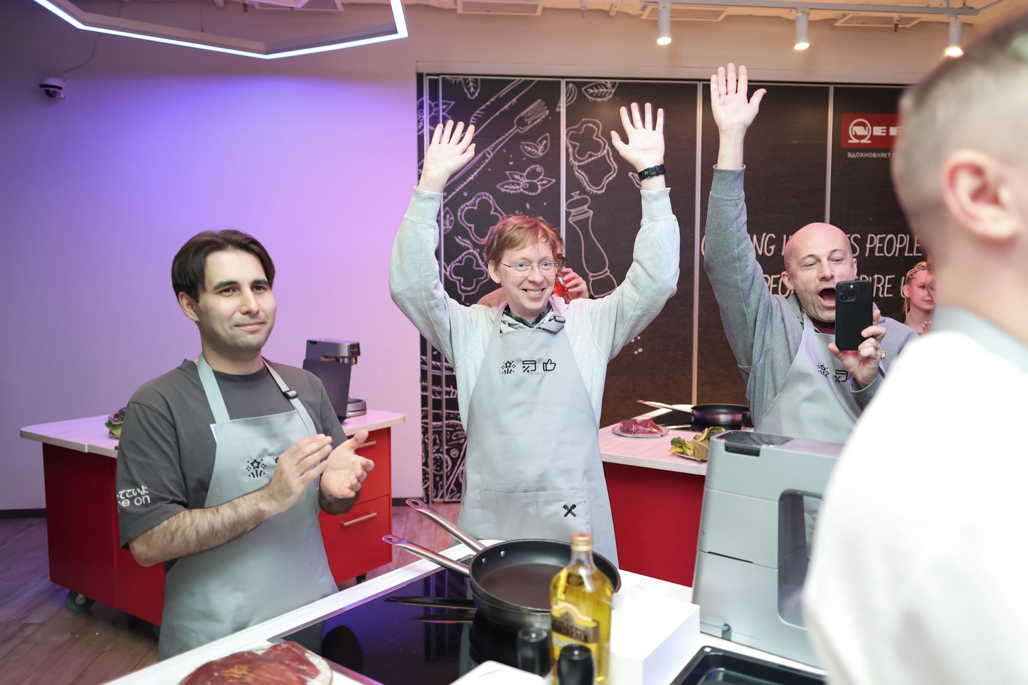 Кулинарный мастер-класс. Репортажный фотограф видеограф в Москве Ольга Плаксина