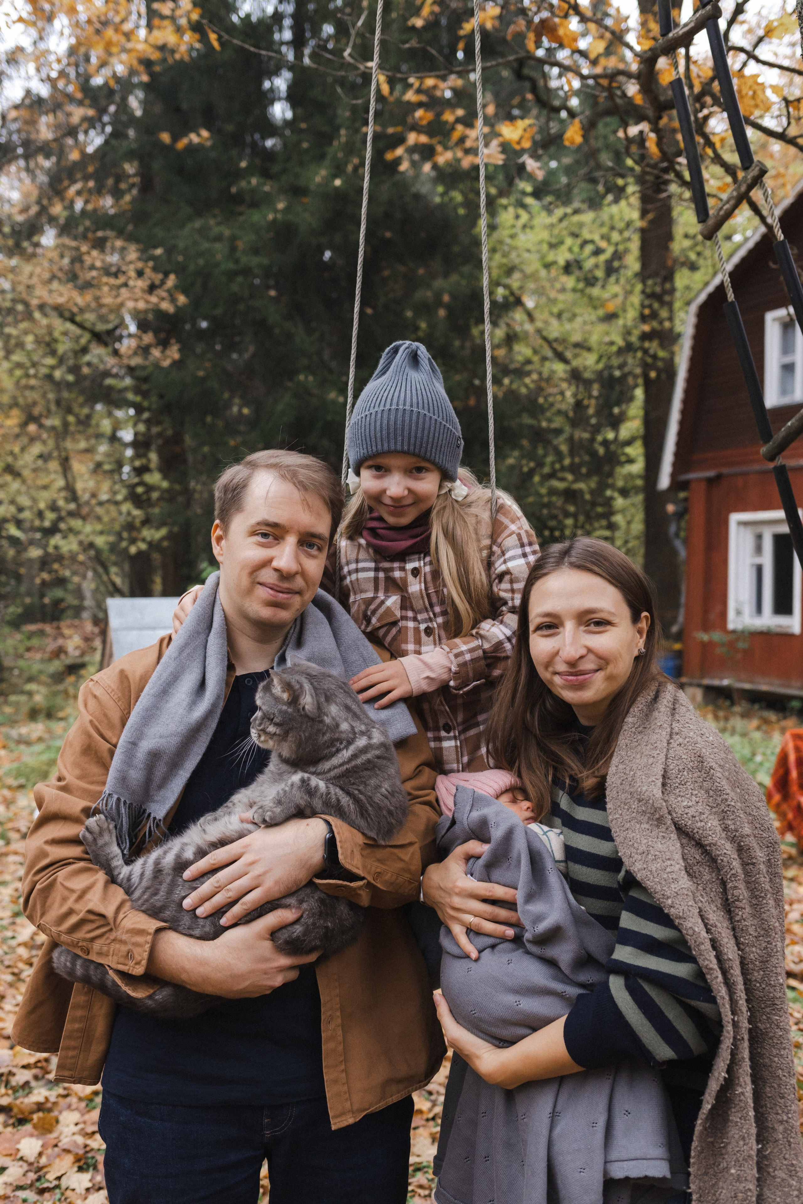 Five o'clock (история большой семьи). Семейный фотограф в Москве