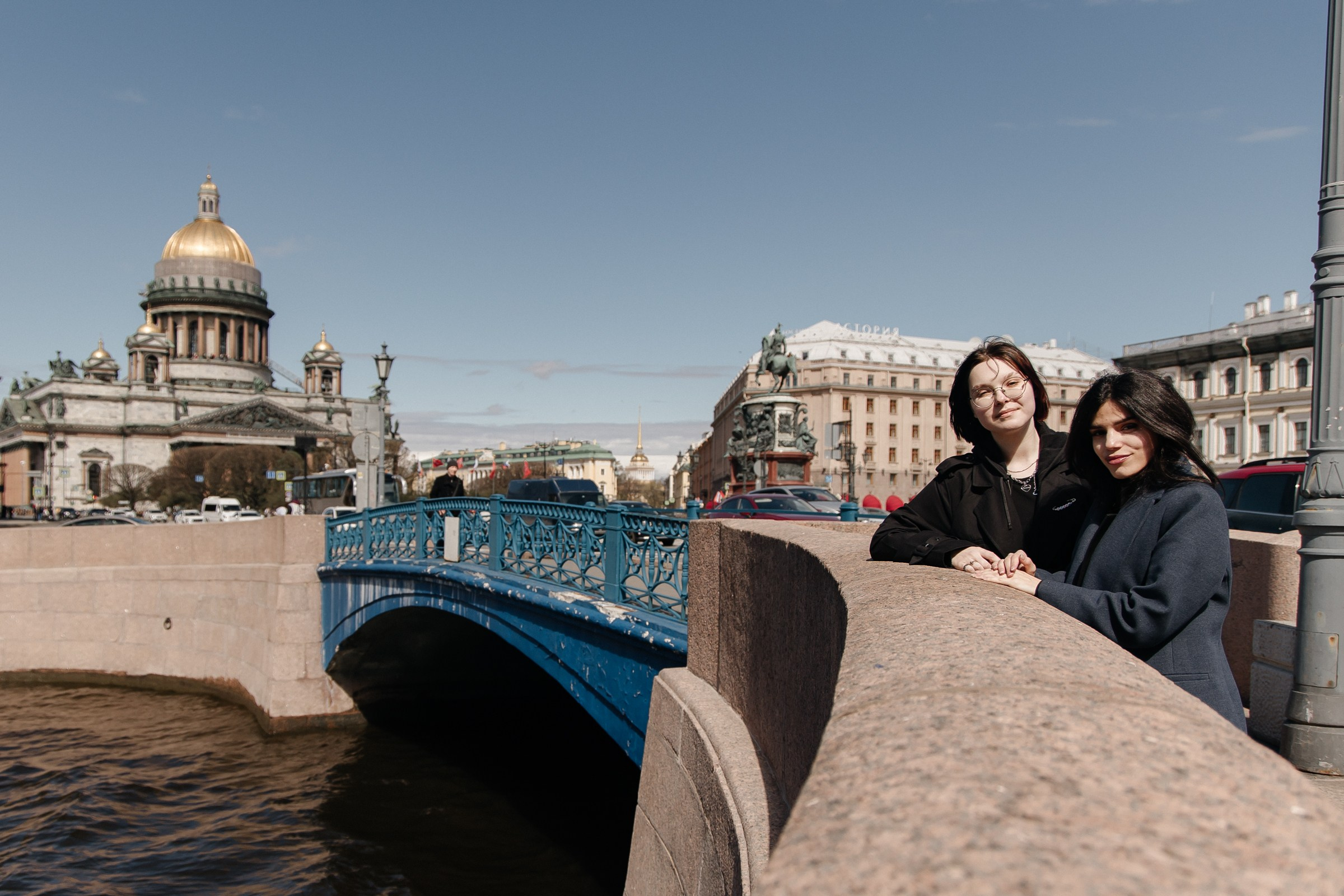Прогулка Арины и Вероники ✨. Фотограф в Санкт-Петербурге Аня Григорьева ♡
