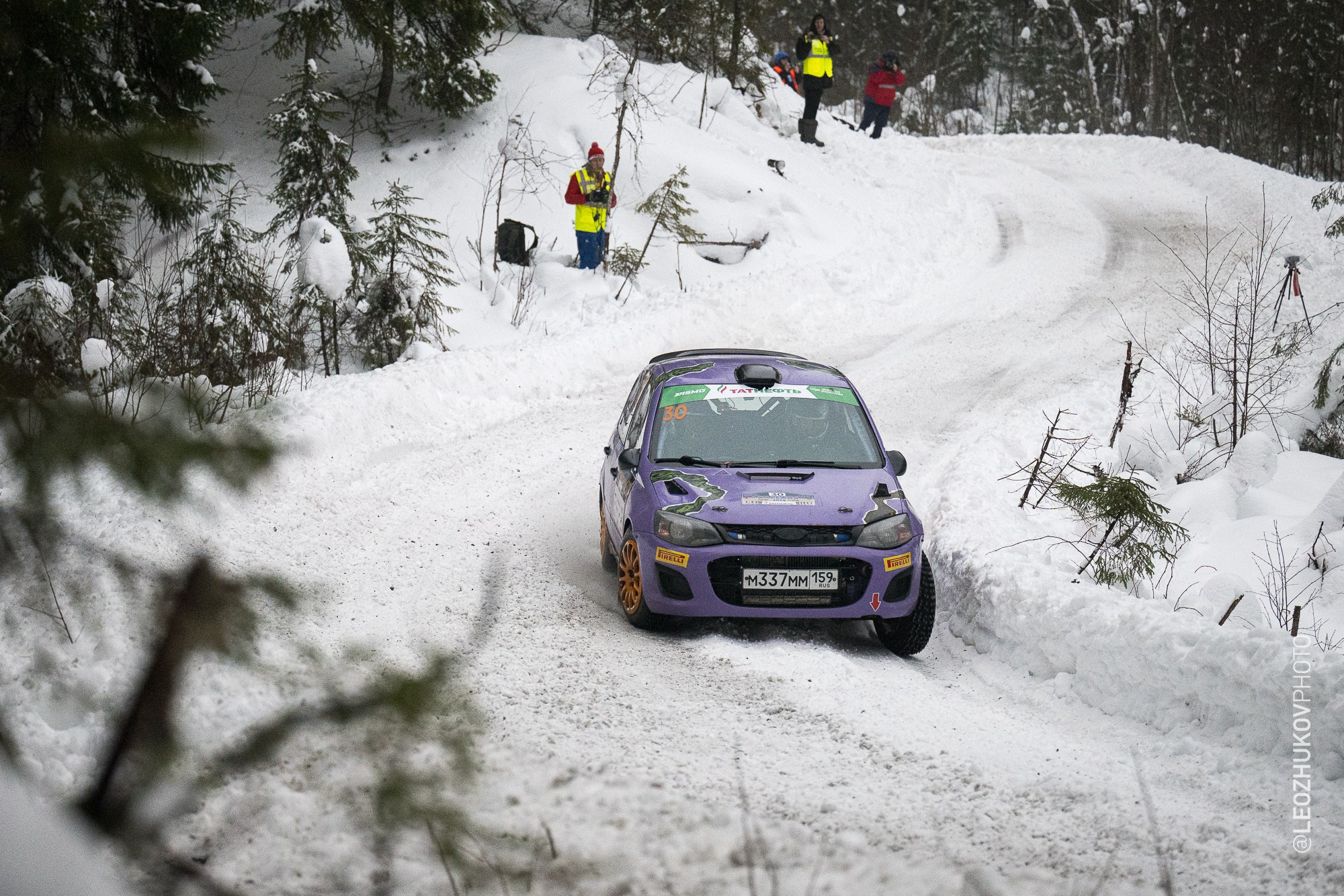 Rally Karelia 2026. Sports photographer Leonid Zhukov