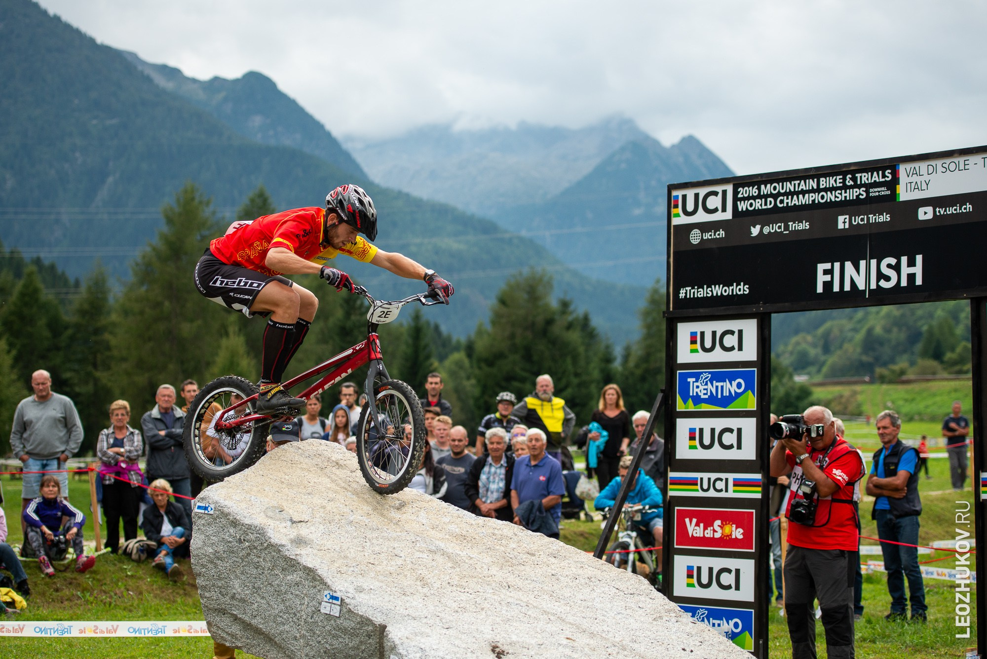 UCI Trials World Championships 2016 — qualifications. Спортивный фотограф Леонид Жуков