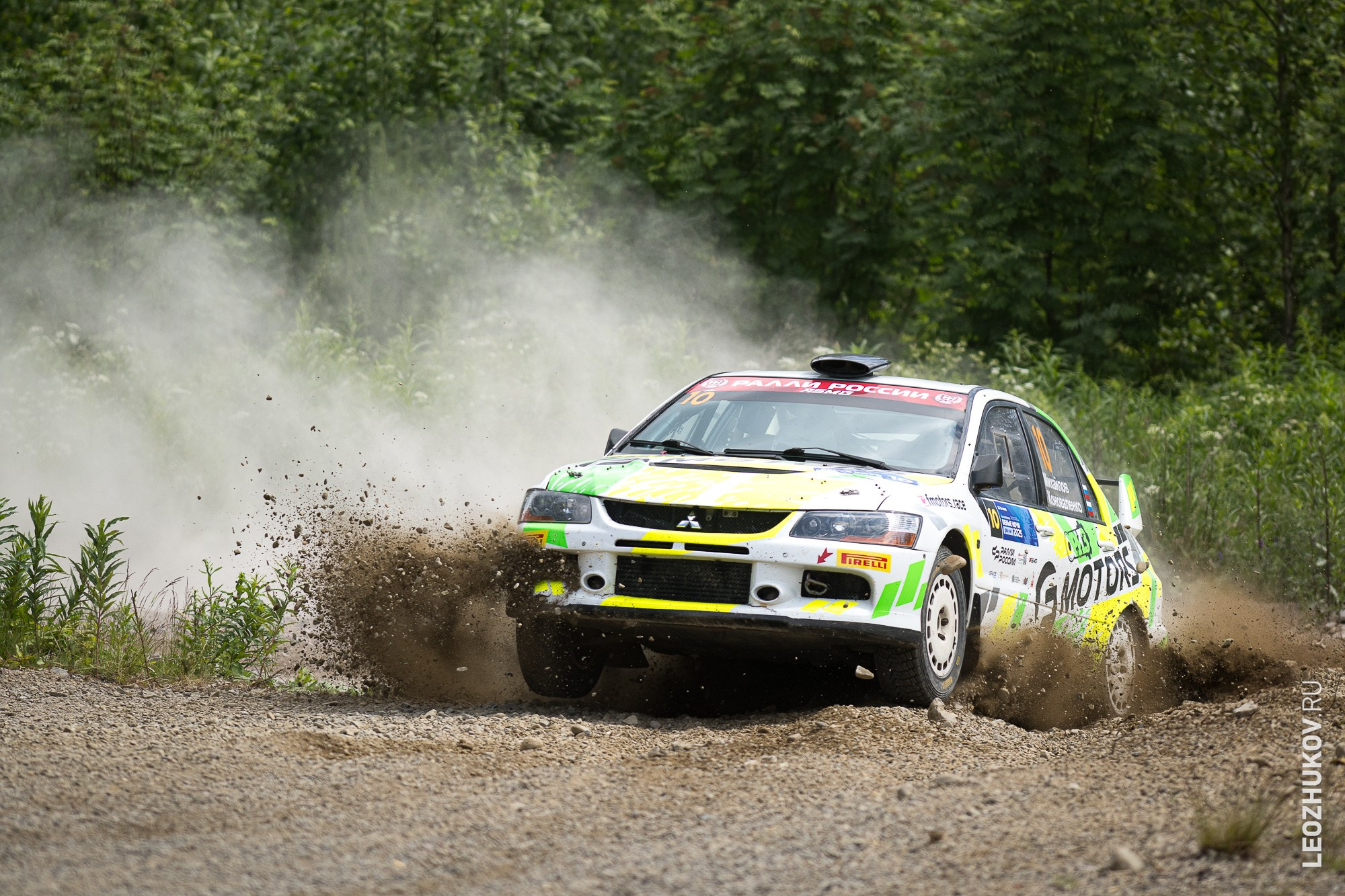 White nights rally 2025. Sports photographer Leonid Zhukov