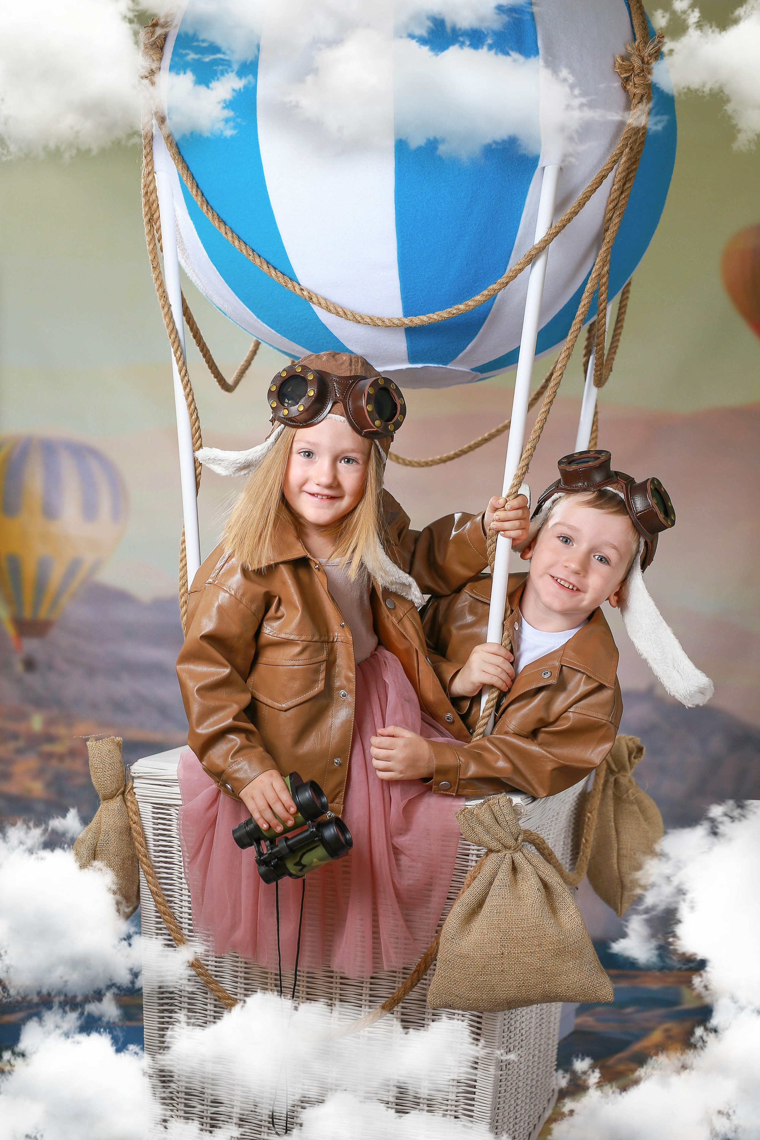 Фотосессия «На воздушном шаре» 2022. Фотограф в детский сад Елена Колчева Новокузнецк