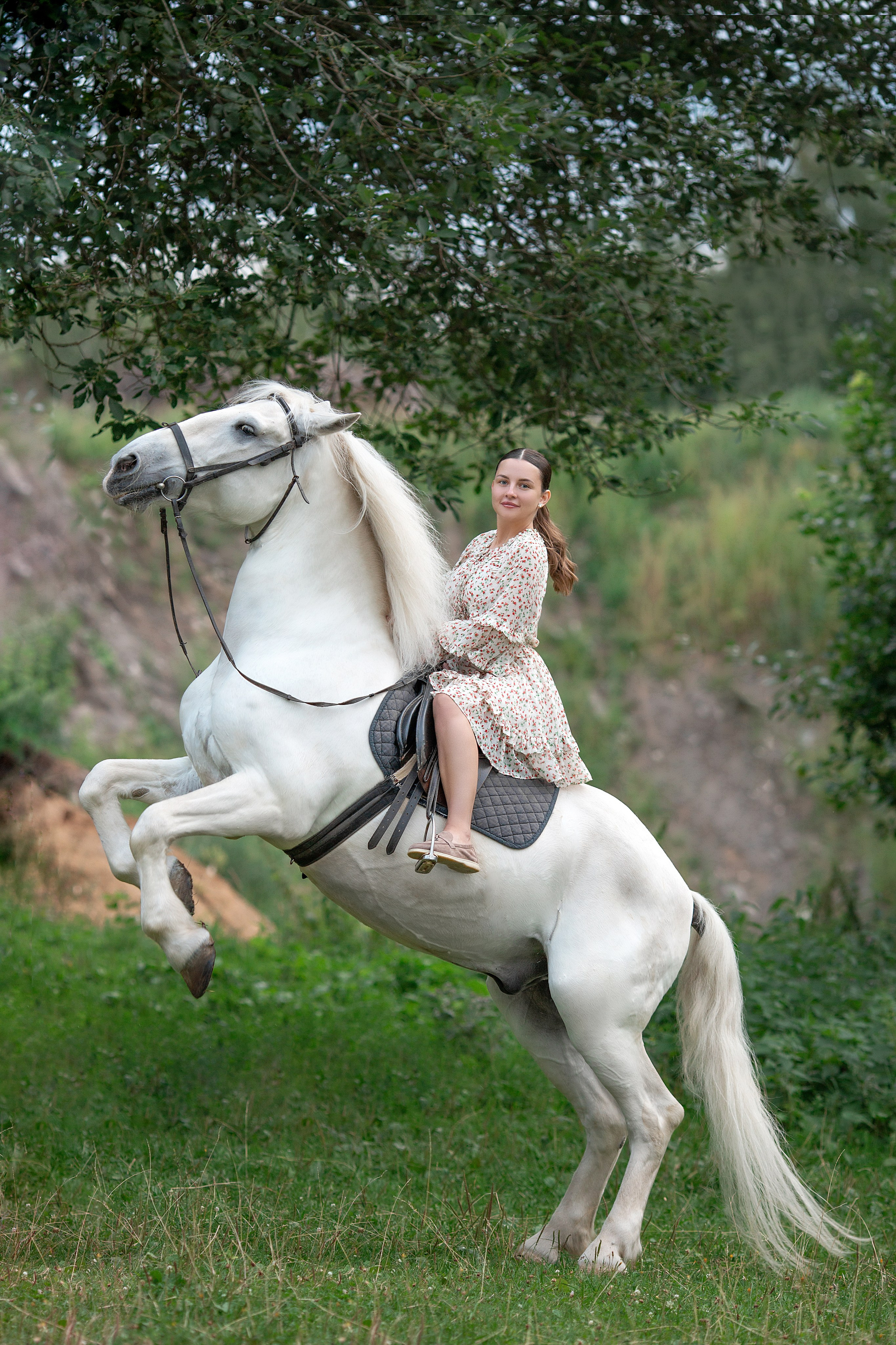 Варвара, Анастасия и Воробушек. Фотосессия с лошадьми в Нижнем Новгороде