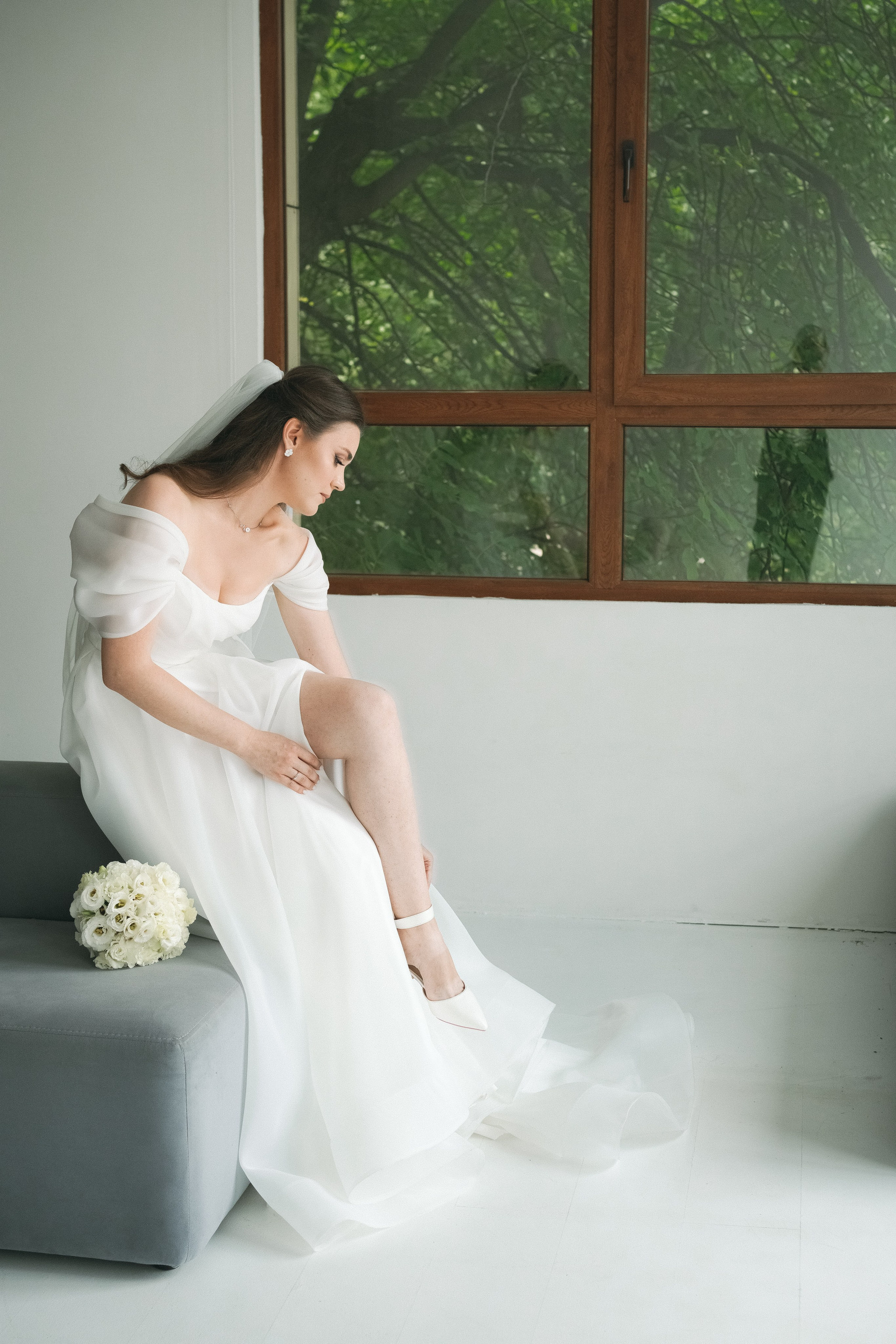 Свадебная история в студии. Свадебный и семейный фотограф Афанасьева Анна в Кисловодске