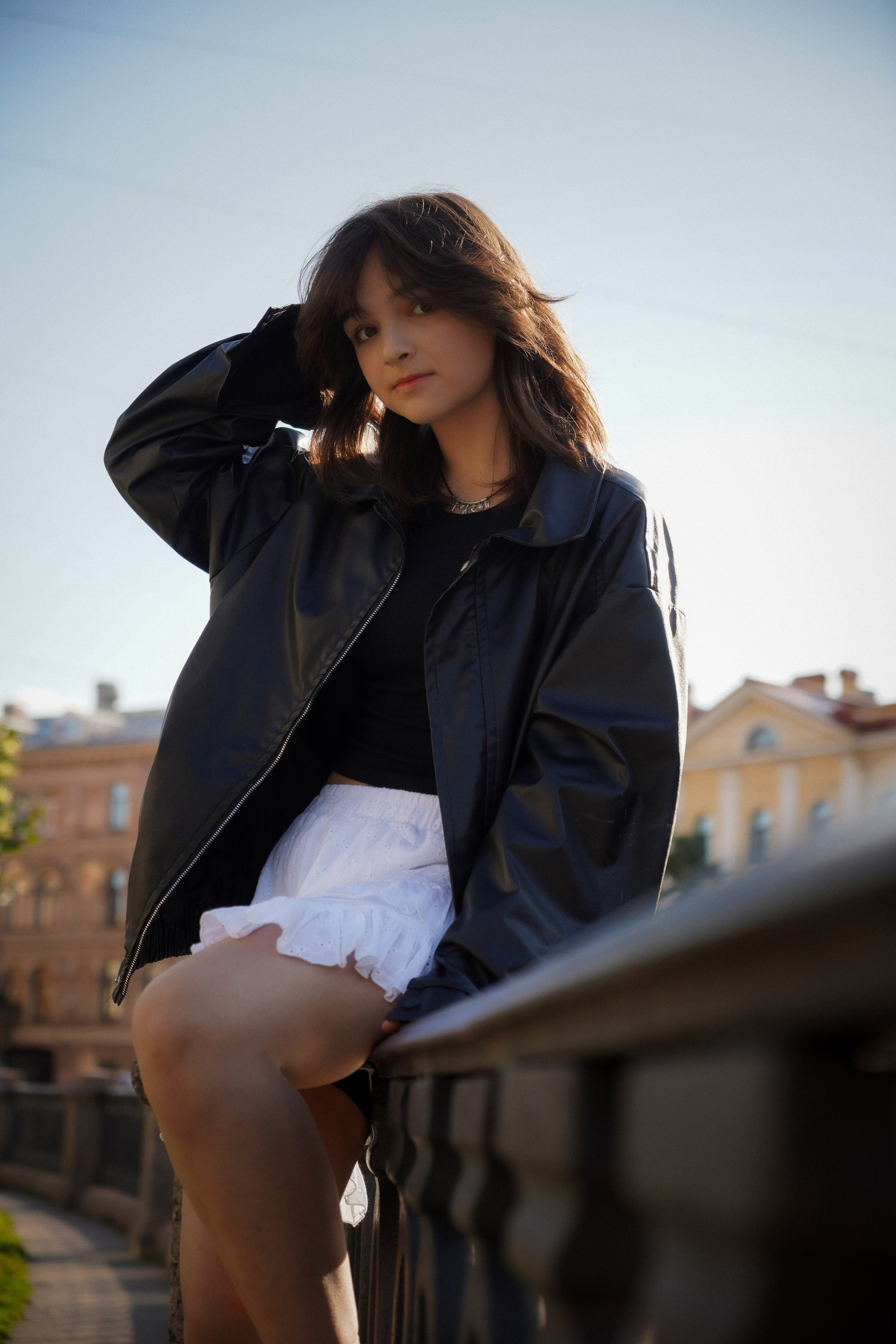 Портретная фотосессия в центре Санкт-Петербурга для Лены. Светлана Гопанюк. Портретный фотограф. Санкт-Петербург. СПб