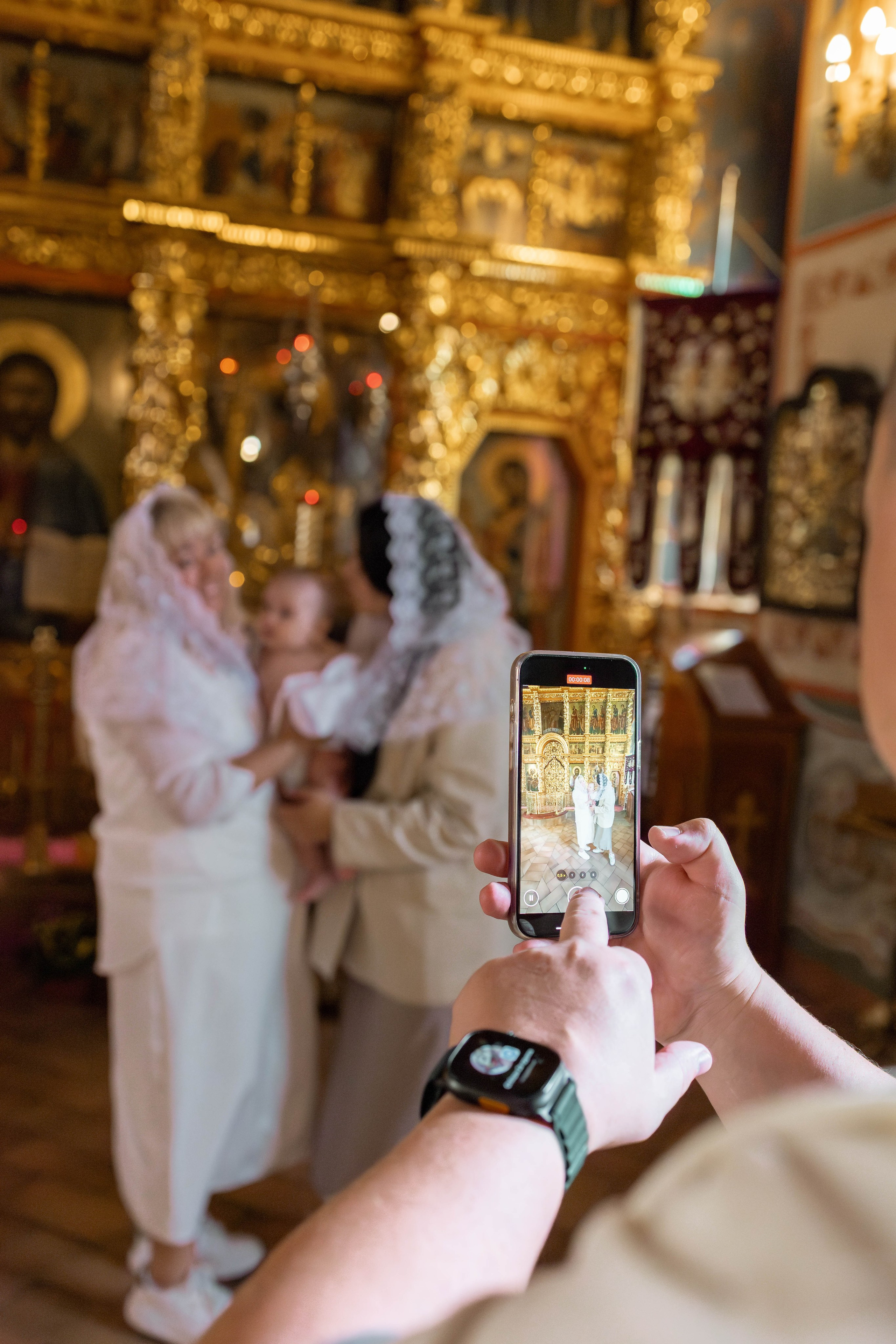 Таинство Крещения Евгения. Фотограф новорождённых Newborn Москва