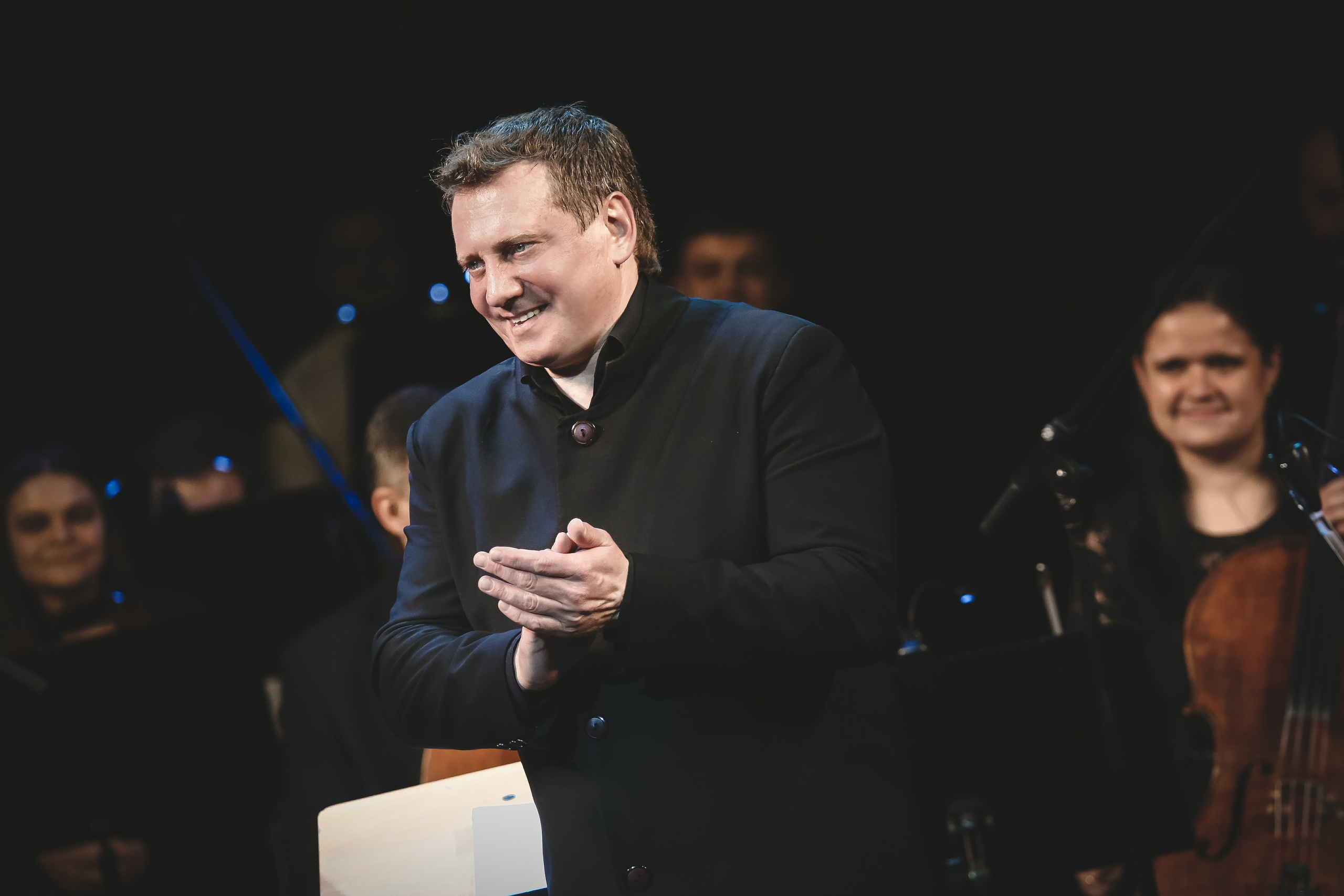 Концерт в Доме музыки в декабре 2021-го с Рязанским оркестром. Дарья Письменюк / Darya Leitstern — фотограф, музыкант, журналист, путешественник