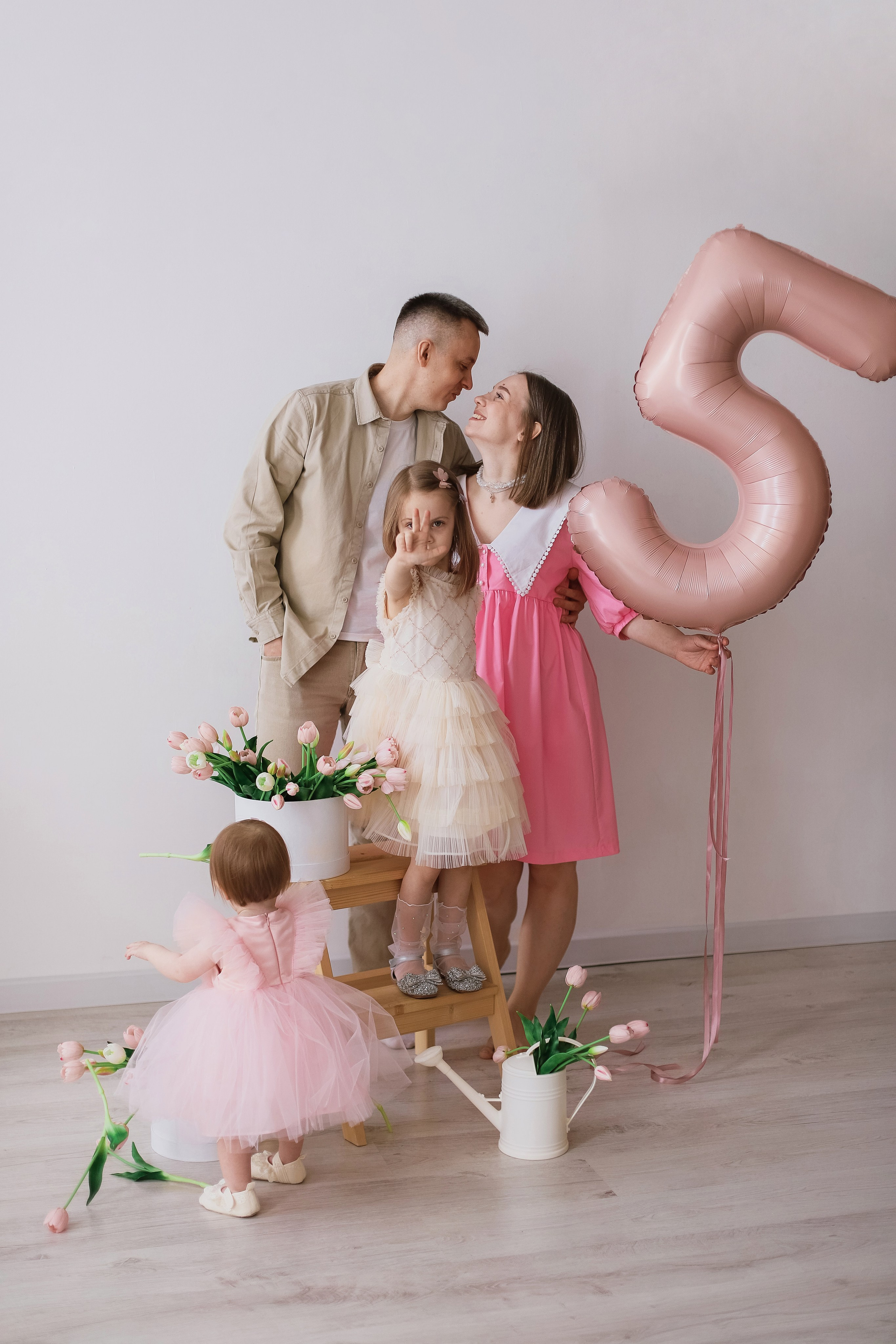 Семья Вова, Вика, Ева и Василиса. Свадебный, семейный и детский фотограф в Люберцах Зайцева Анастасия