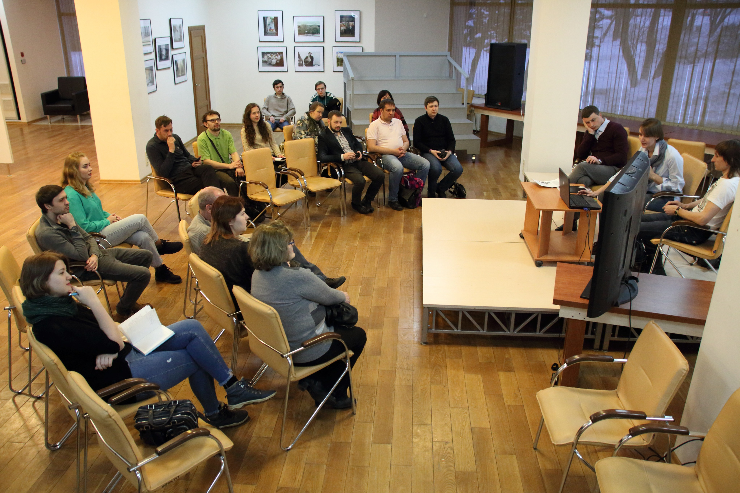 21.03.2018 Творческая встреча Г. Фролова, М. Кейлиной, П. Куприянова. Фотообъединение Самарского областного отделения Союза журналистов России