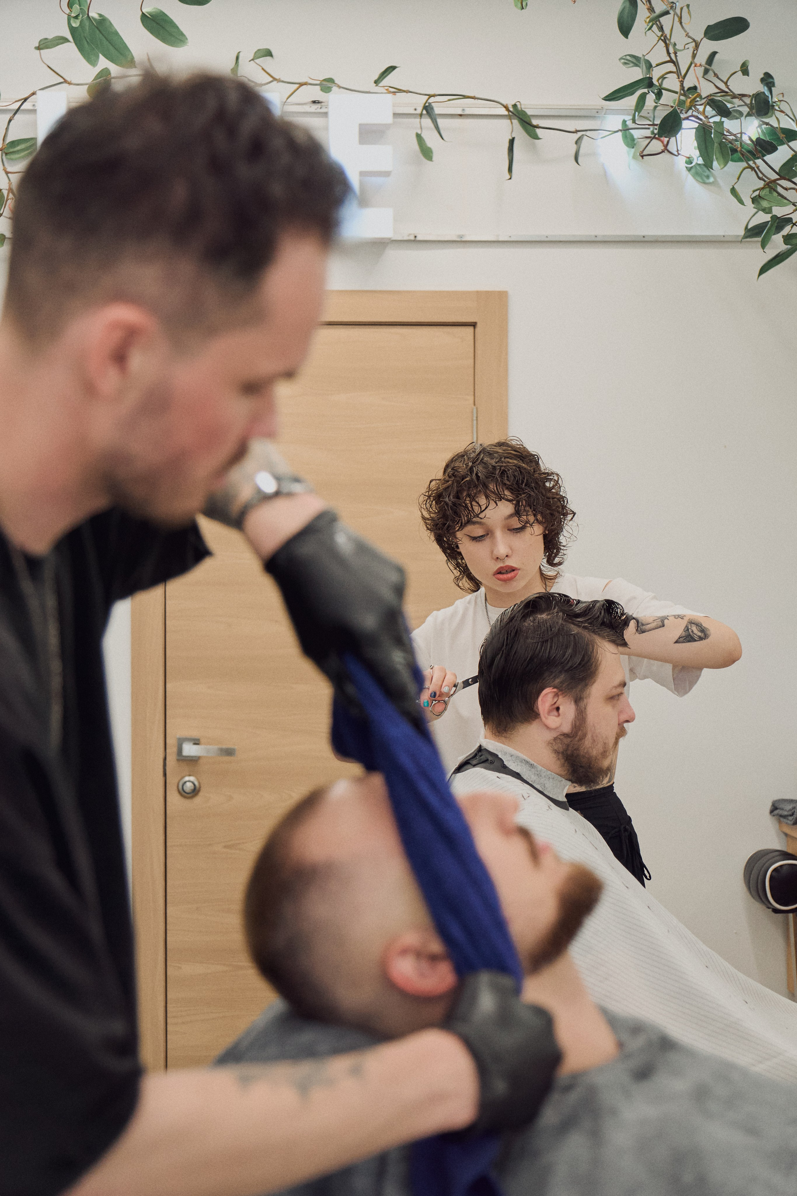 Барбершоп и барберы. Фотограф Валерий Федяев | vallerzu