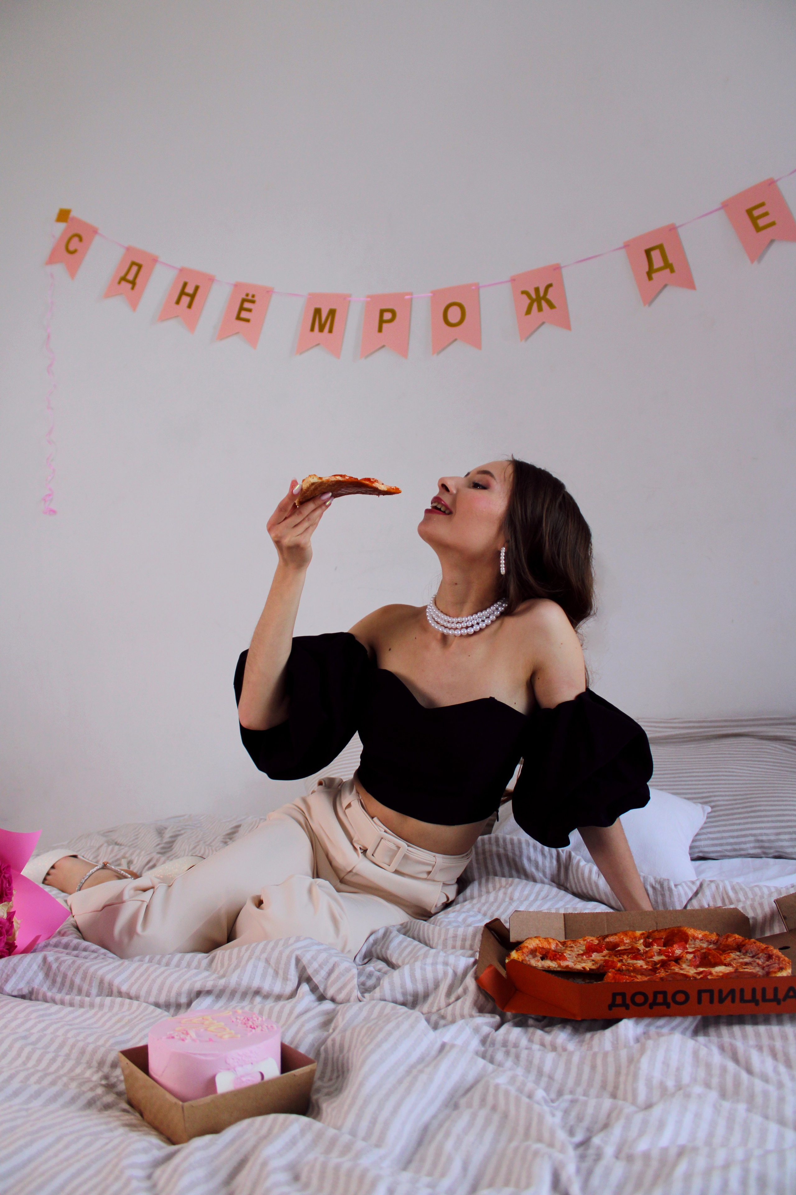 День рождения (студия). Женский портретный фотограф в Москве Анастасия Карпова