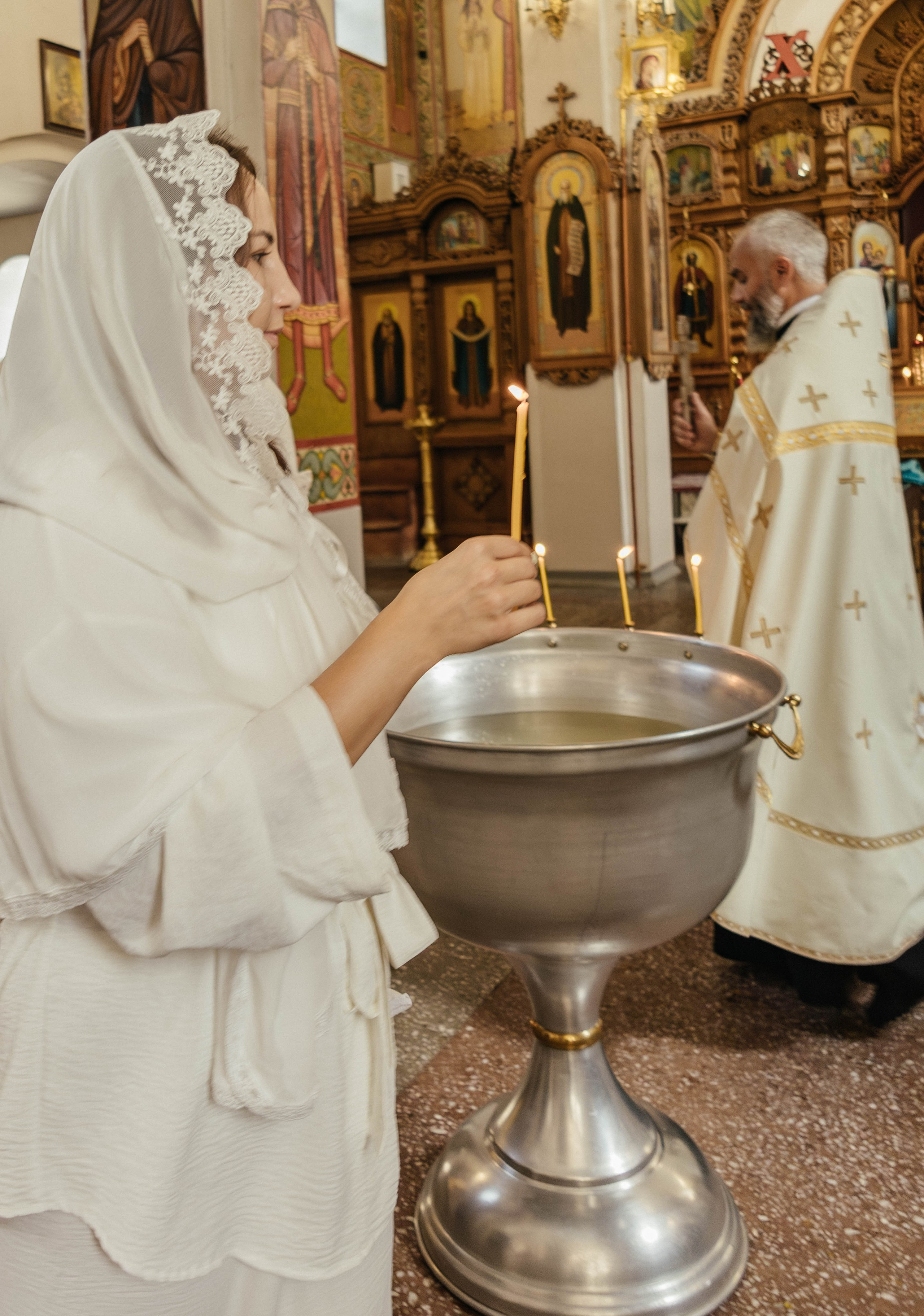 Крещение. Фотограф Ксения Соколова — портретная, свадебная и семейная съемки в Барнауле