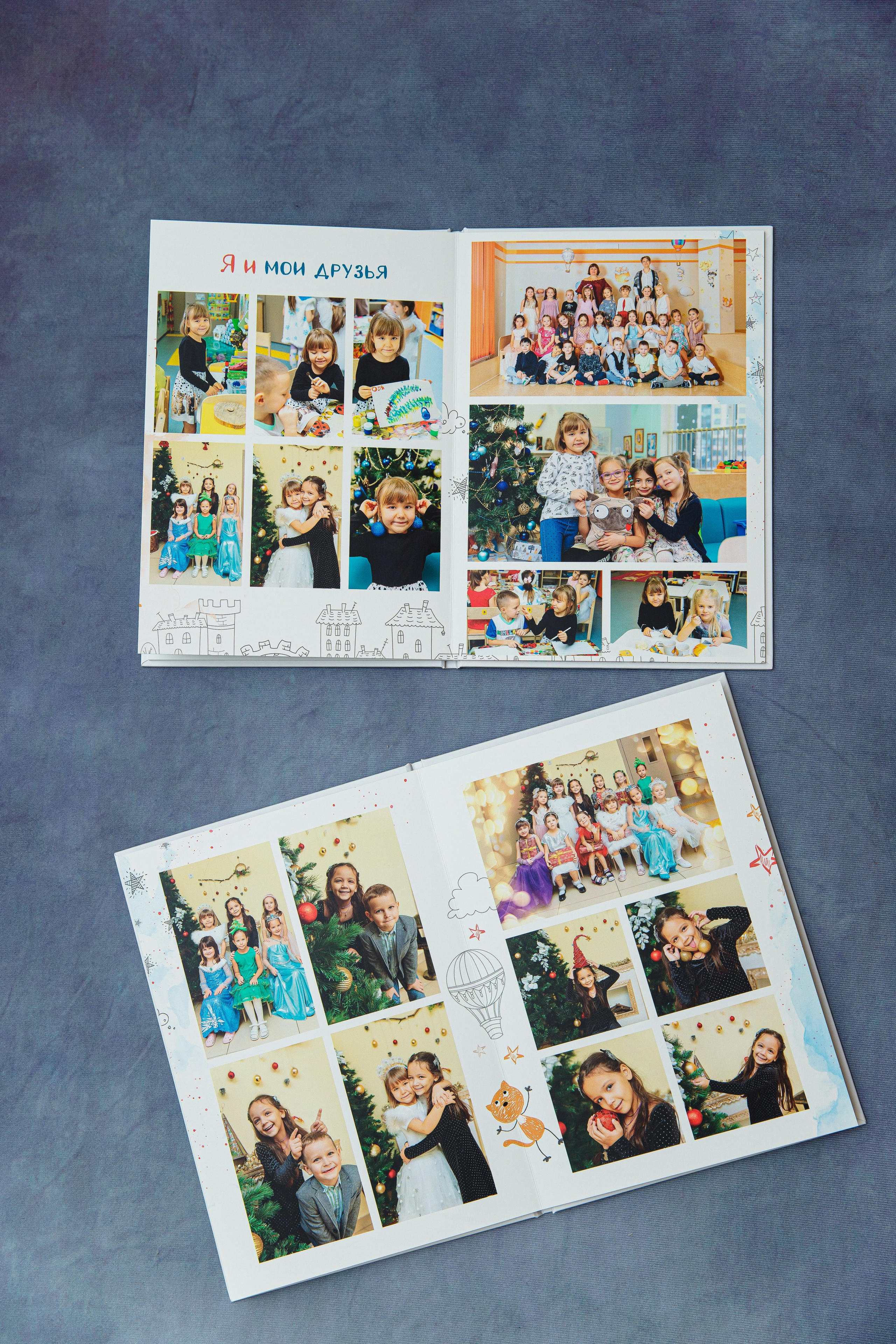 Альбомы «Котята» Детский сад' 2025. Семейный и детский фотограф в Москве Тихонова Ксения