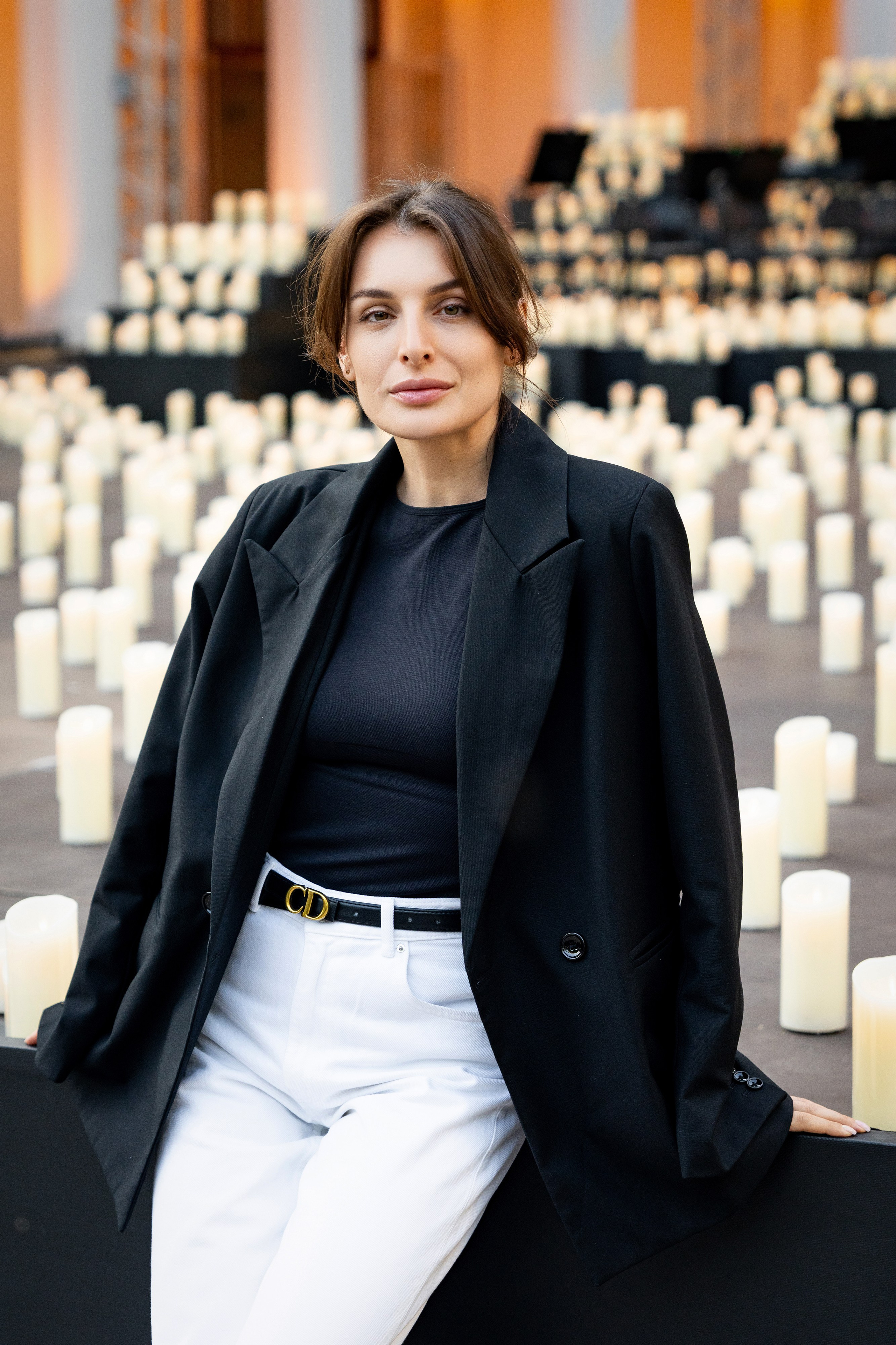 Симфонический оркестр Lumisfera при свечах. Фотограф Никита Комаров