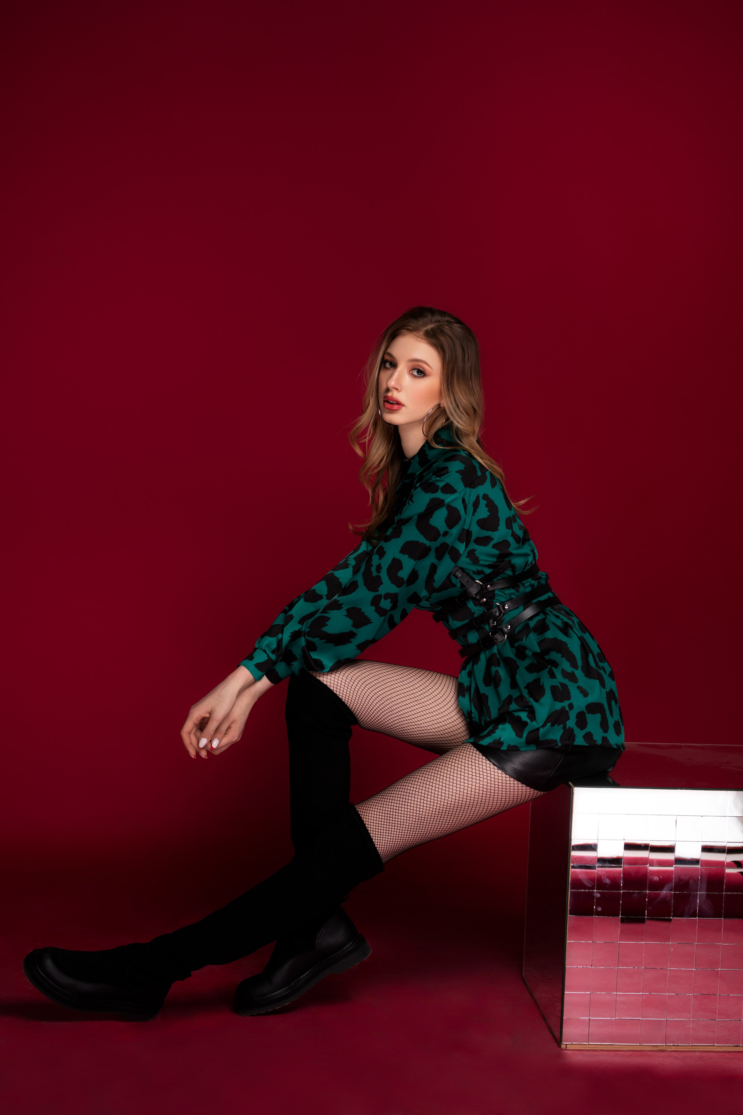 Съемка в студии на циклораме с Ксенией в формате для «себя»