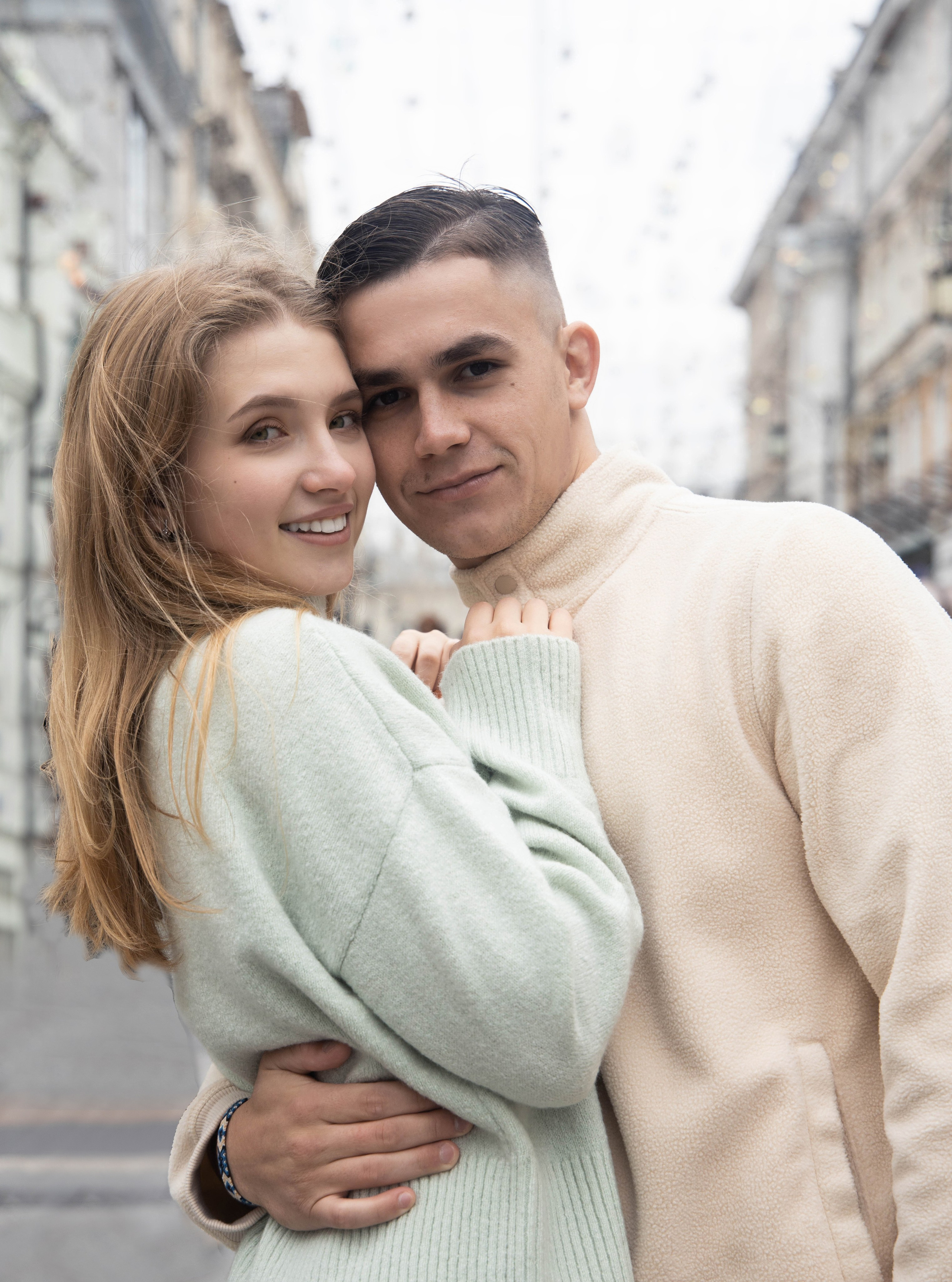 Love story. Фотосессия новорожденных в Москве и Московской области