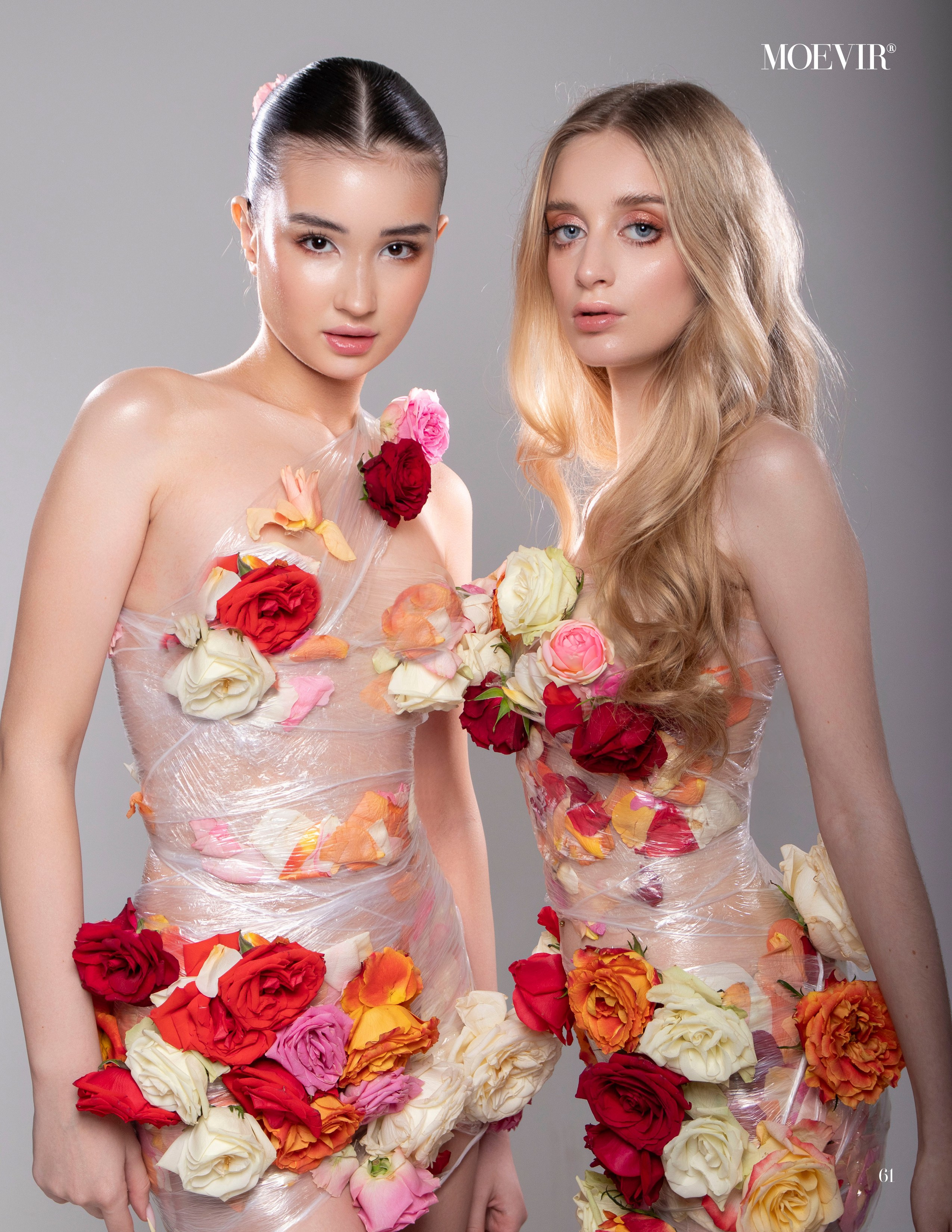 Нежные цветочные феи, публикация в MOEVIR magazine. Портретный фотограф в Санкт-Петербурге Савельева Ольга