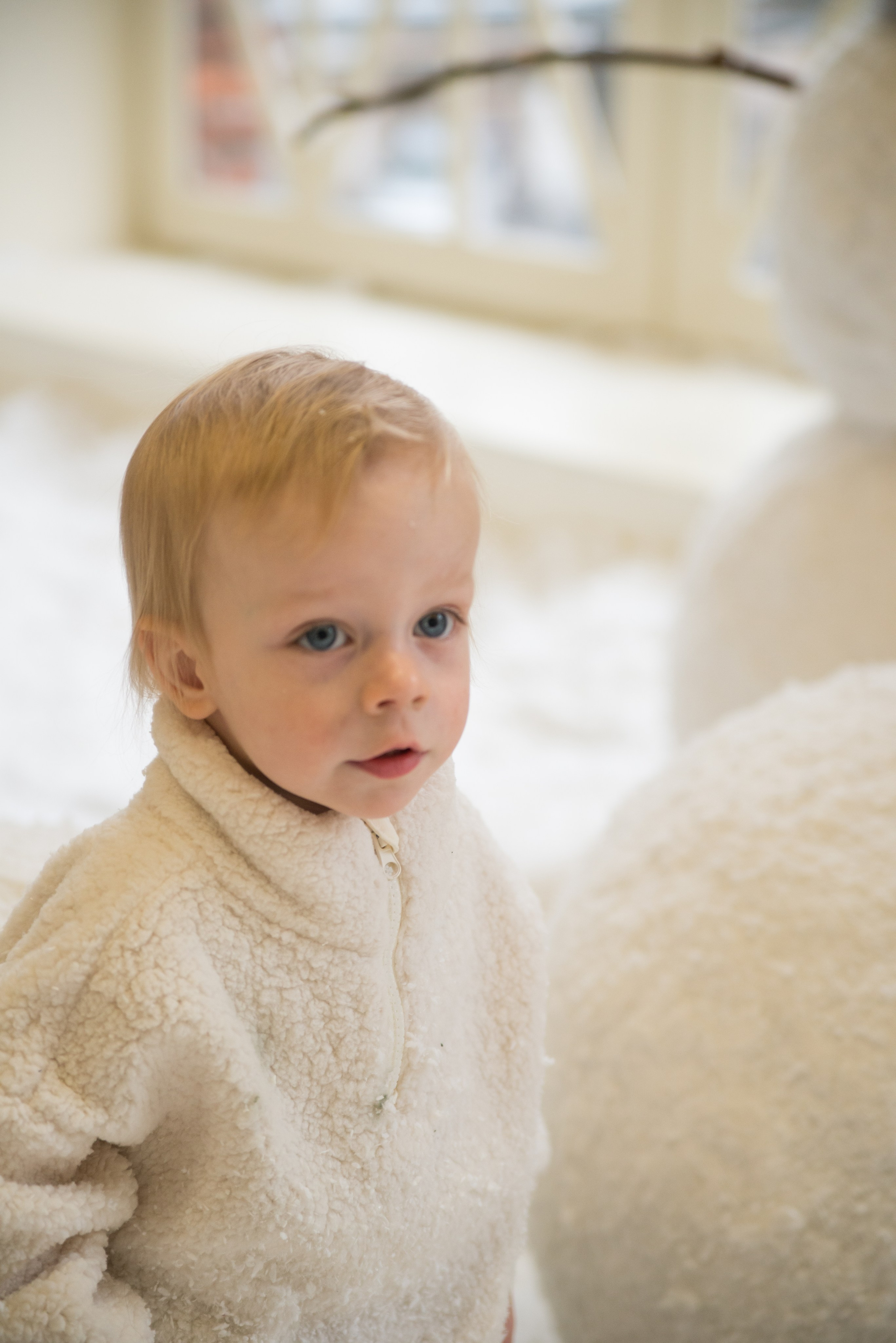 Дети в снежной студии. Фотограф и дизайнер в Москве Екатерина Лобачева