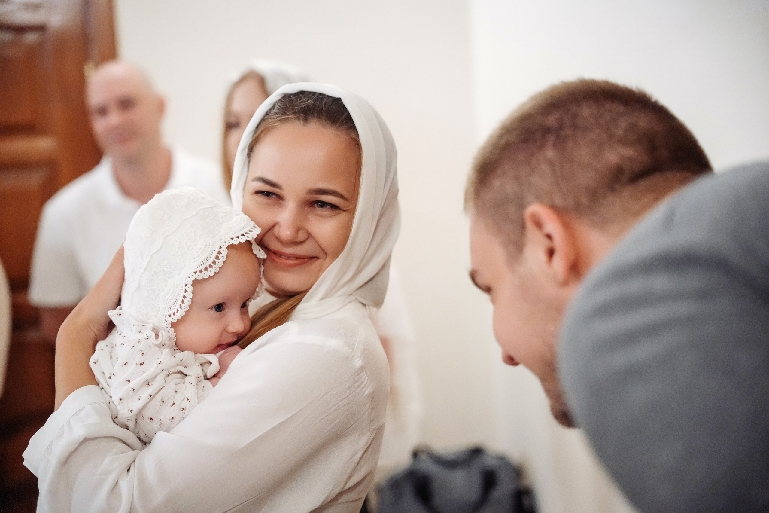 Крещение Александры. Семейный и свадебный фотограф в Ульяновске Арина Авдеева