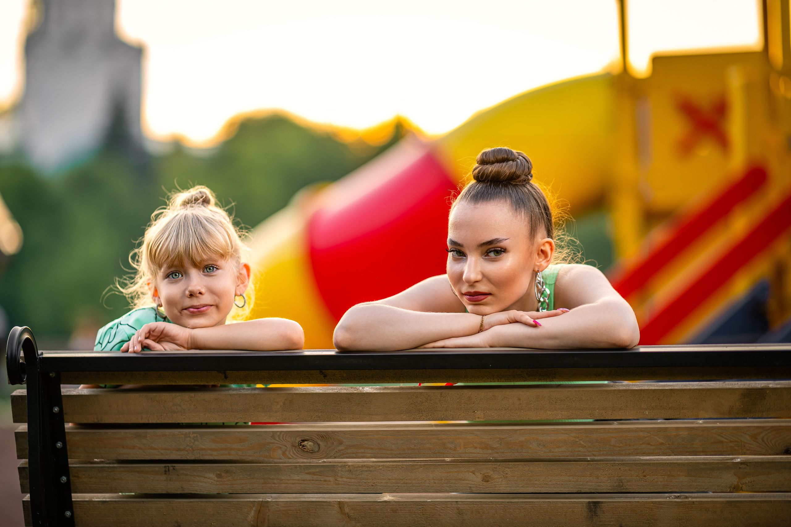 Арина — Алиса — летняя прогулка. Фотограф Москва