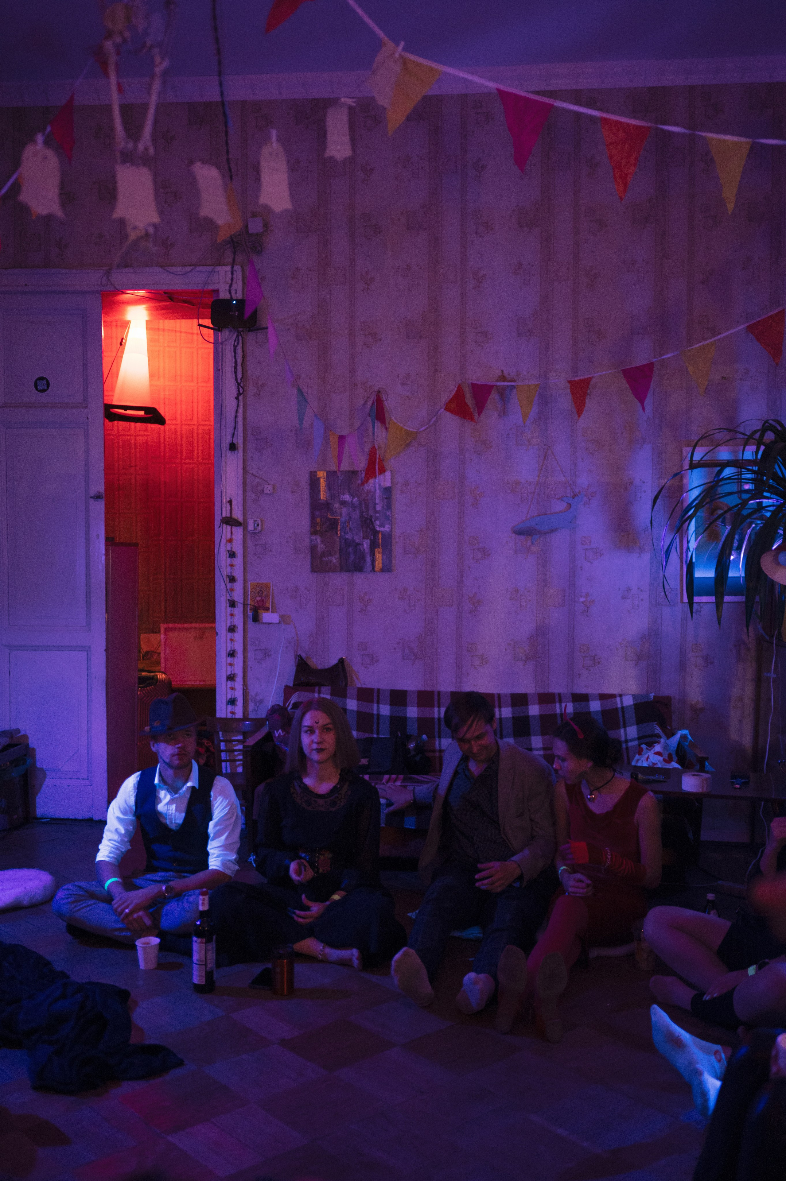 Хеллоуин у Мищенко. Портретный и репортажный фотограф в Санкт-Петербурге