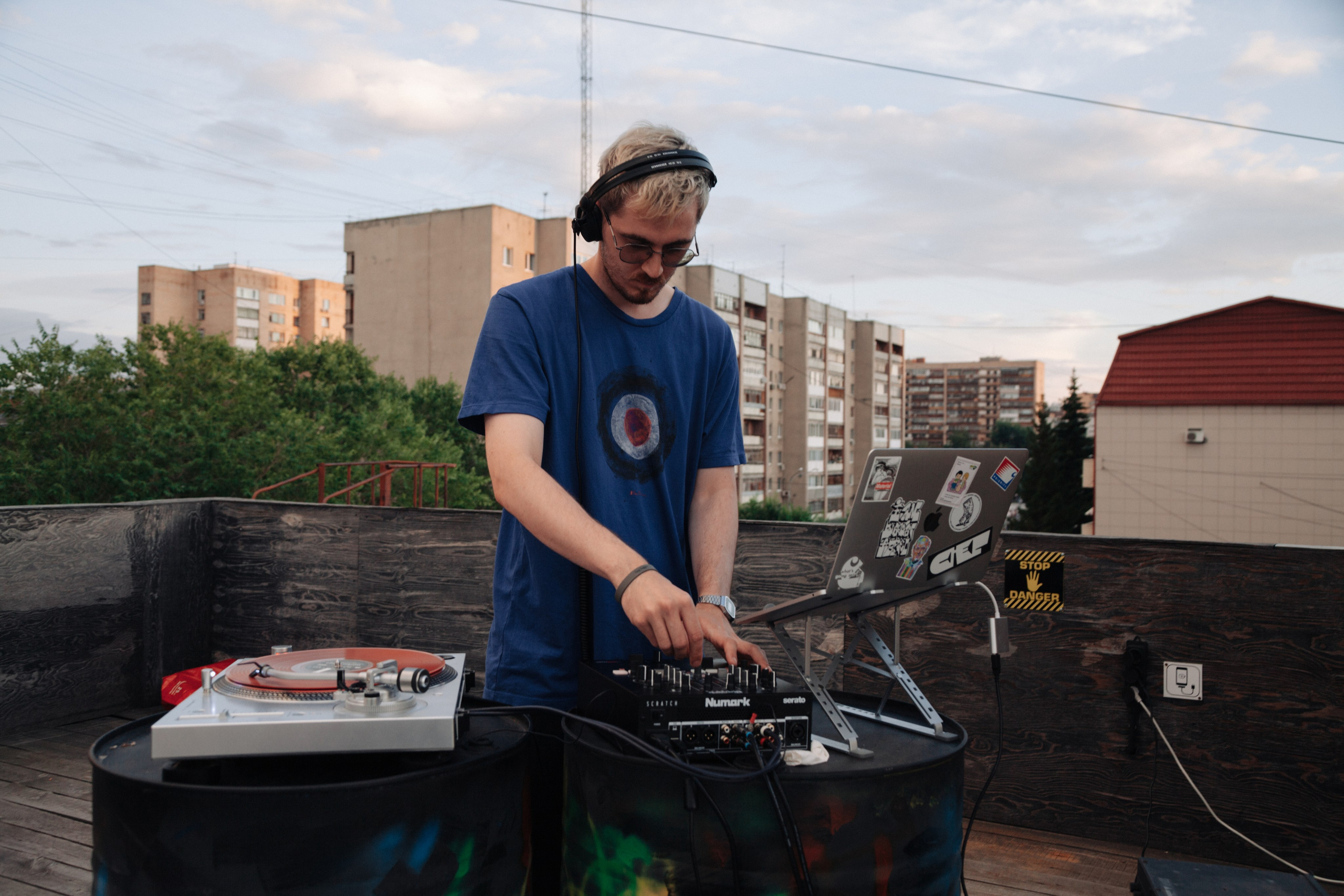 Кинотеатр под открытым небом. Фотограф Александр Иванов