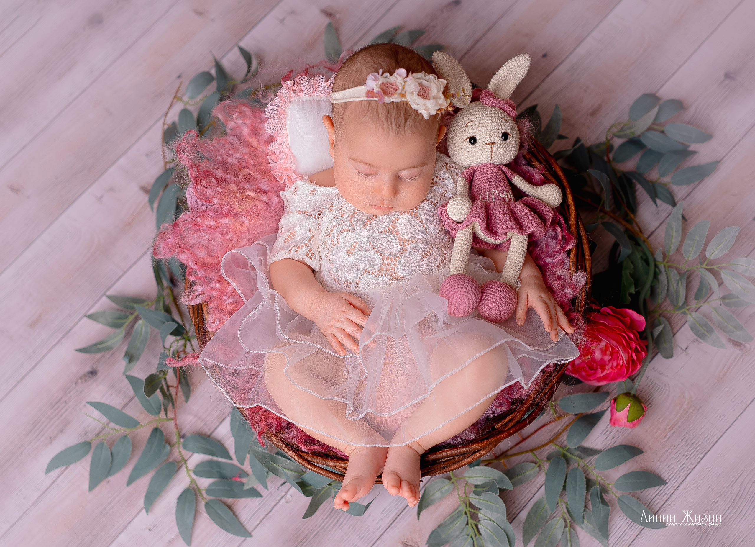 Фотосессии новорожденных студия Линии Жизни. Фотограф новорожденных в Нижнем Новгороде Сергеева Оксана