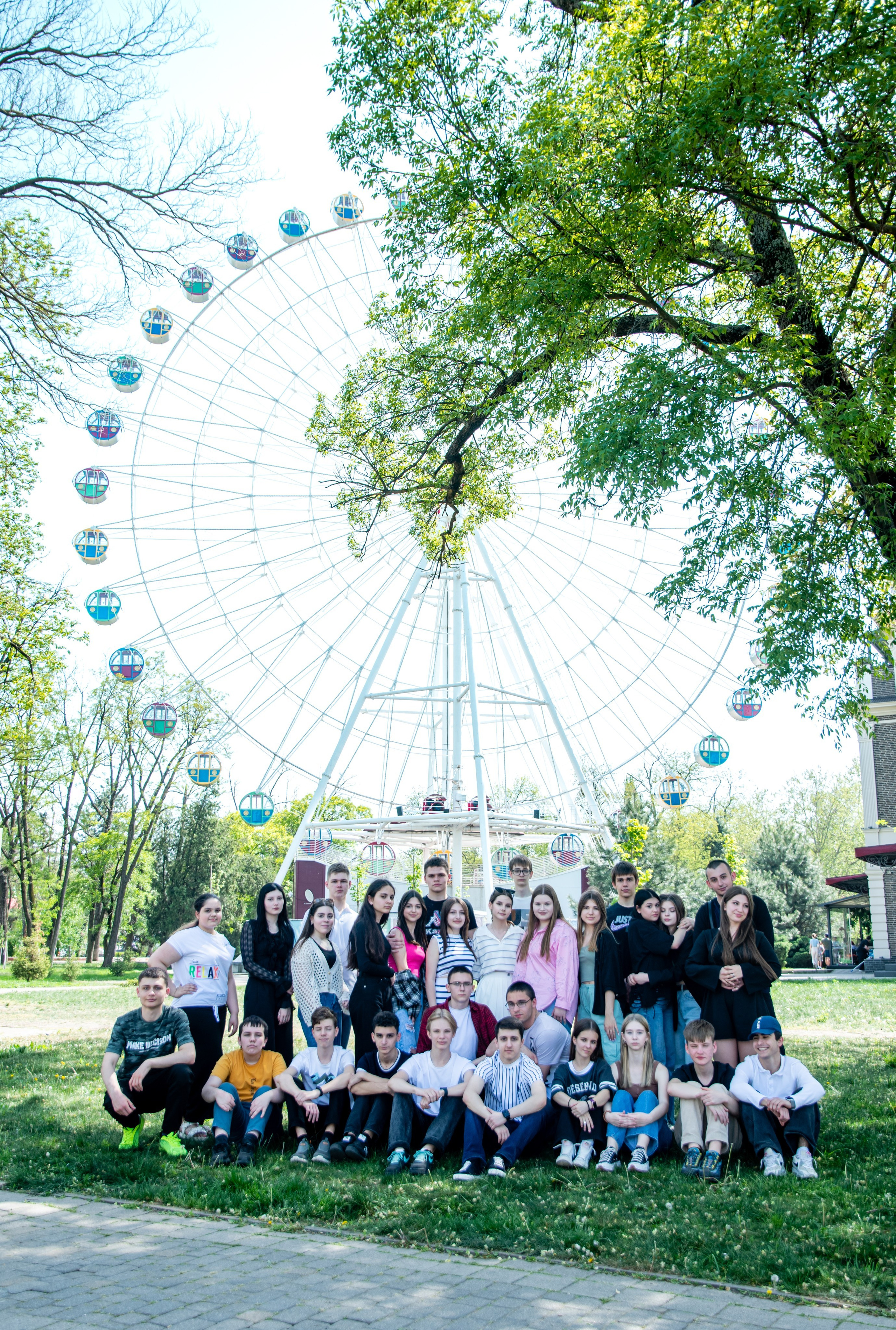 Фотосессия для выпускного альбома в парке Горького. Вячеслав Скрипник Фотограф Краснодар