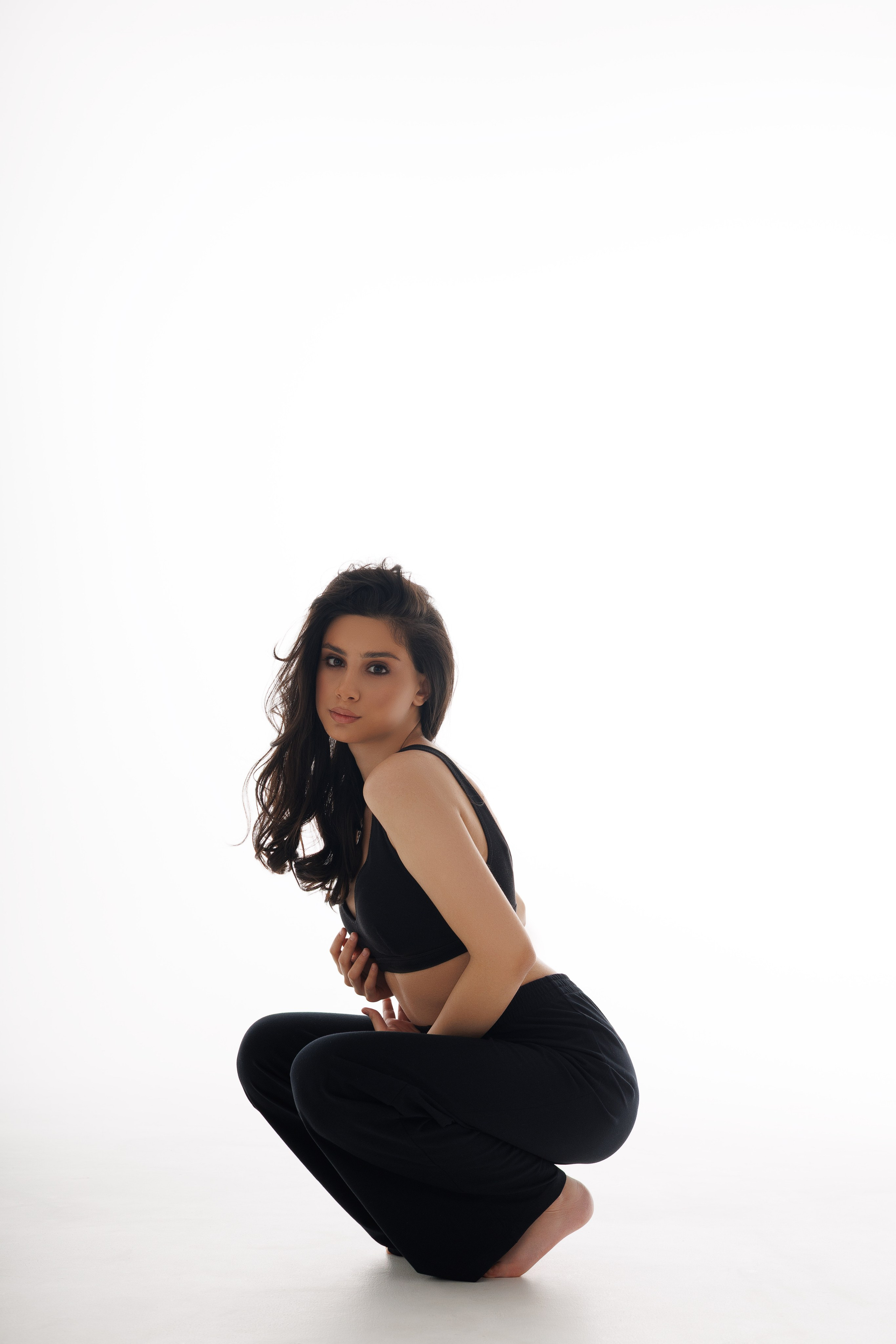 Женский портрет в студии. Фотограф Минск