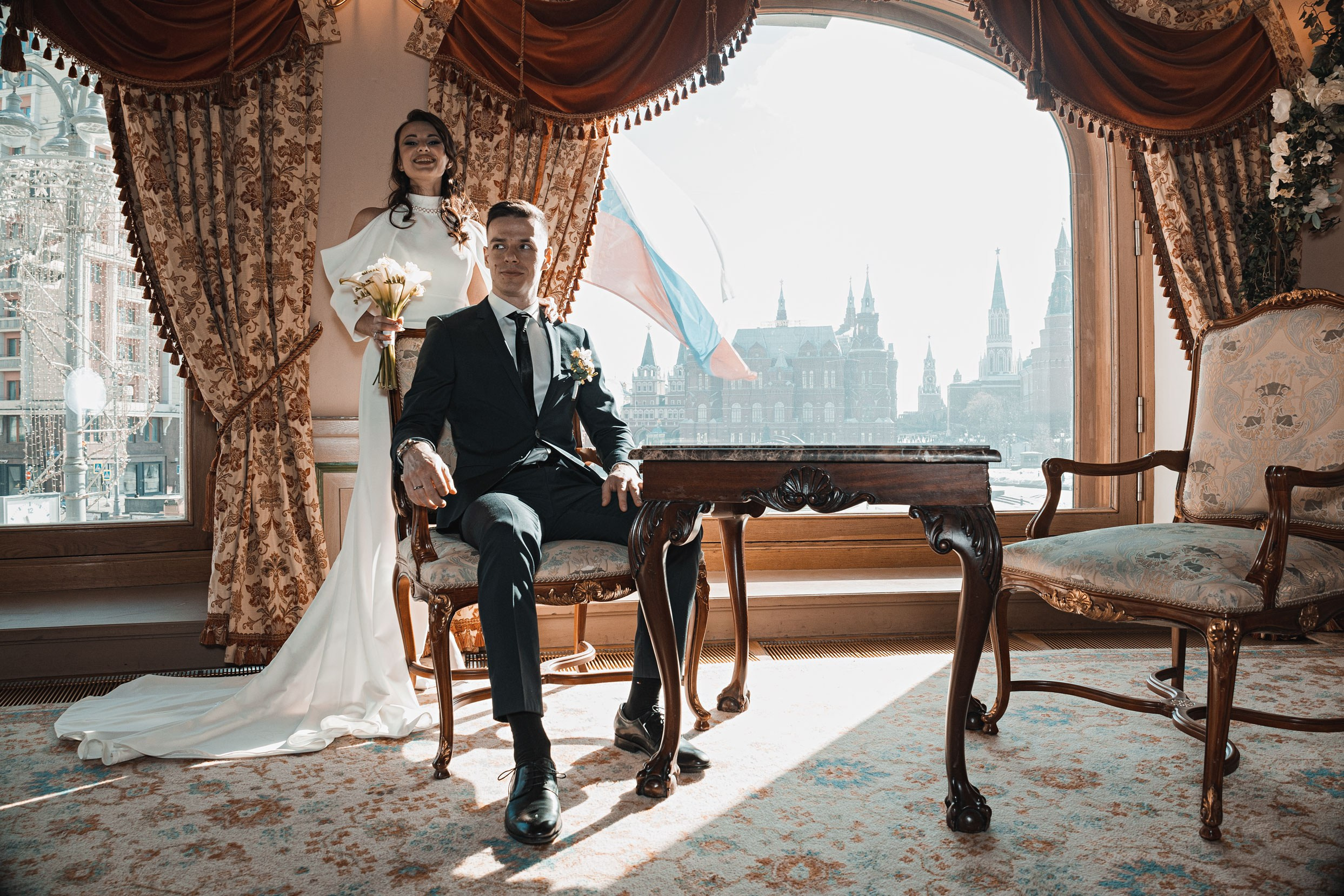 Свадьба Елены & Александра. Портретный и репортажный фотограф в Москве Katerina Tesla