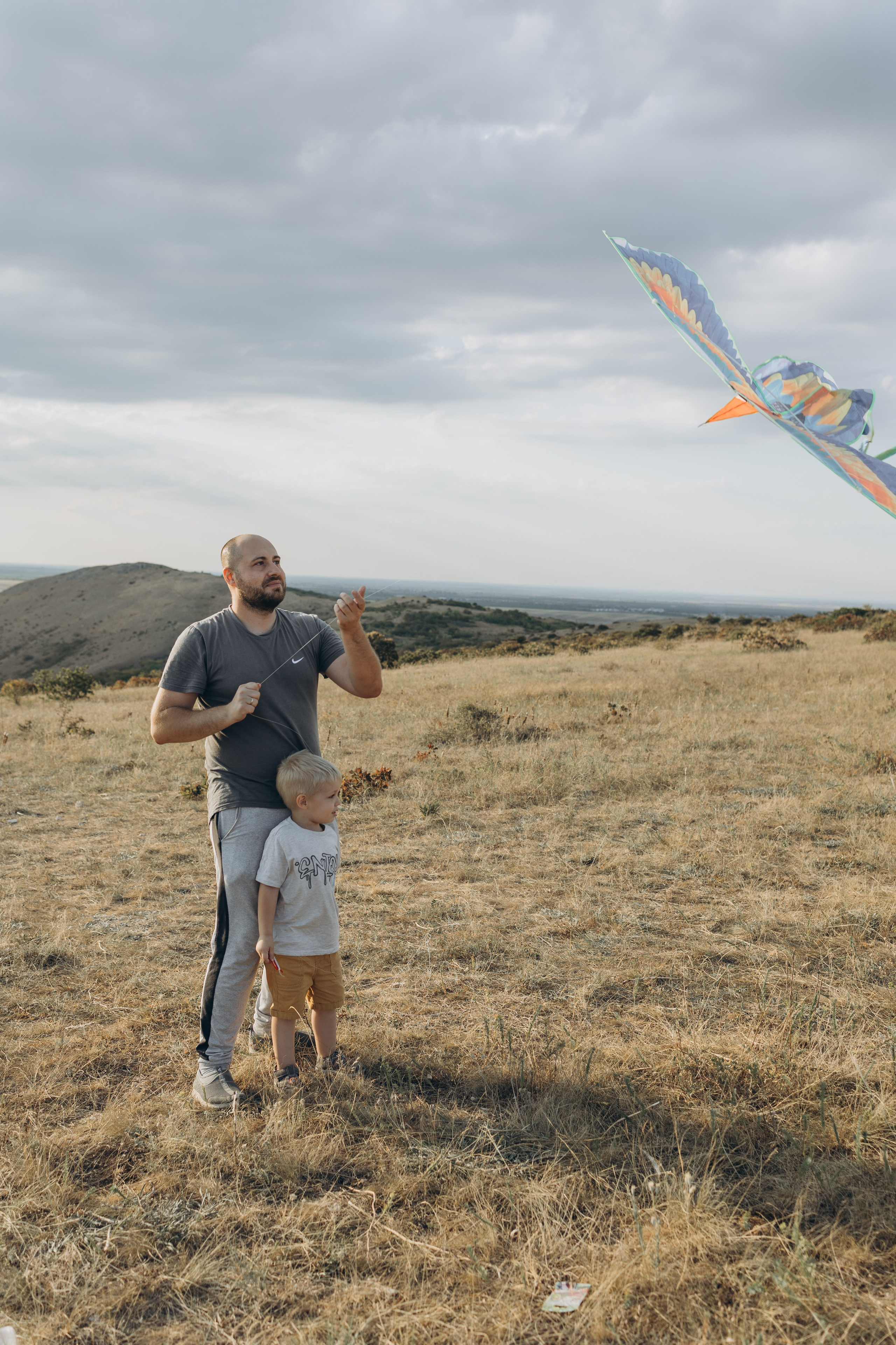 Воздушный змей. Семейный фотограф в Москве Виктория Ястребинская