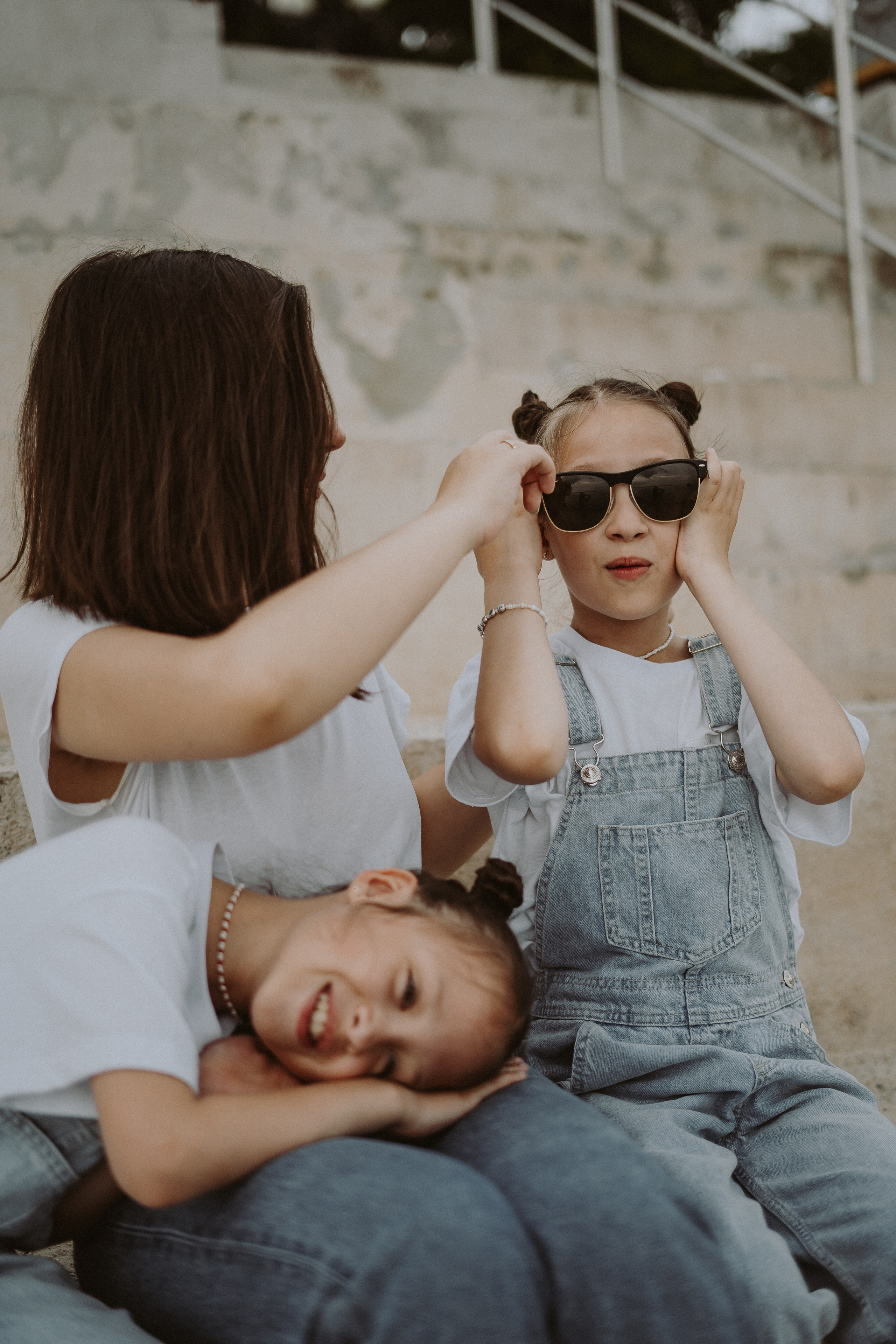 Летняя фотосессия близняшек. Фотограф сахалин