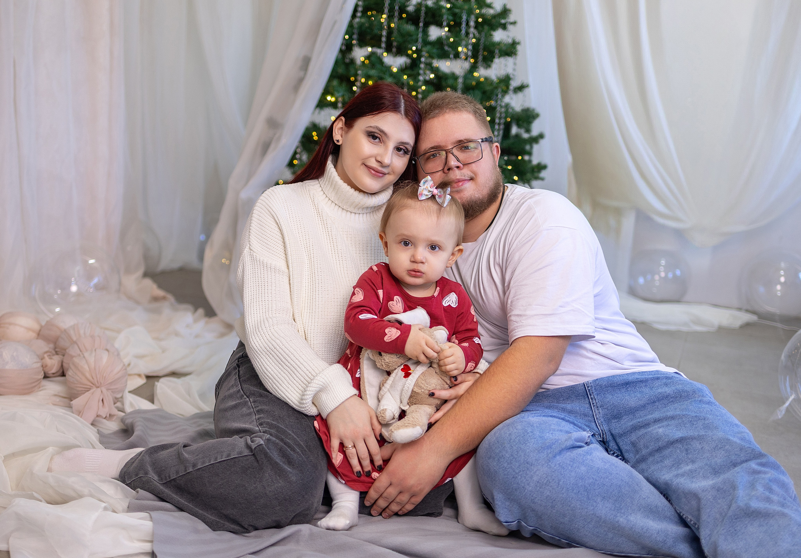 Семейная в студии. Семейный фотограф в Дзержинске Наталья Лаэтина