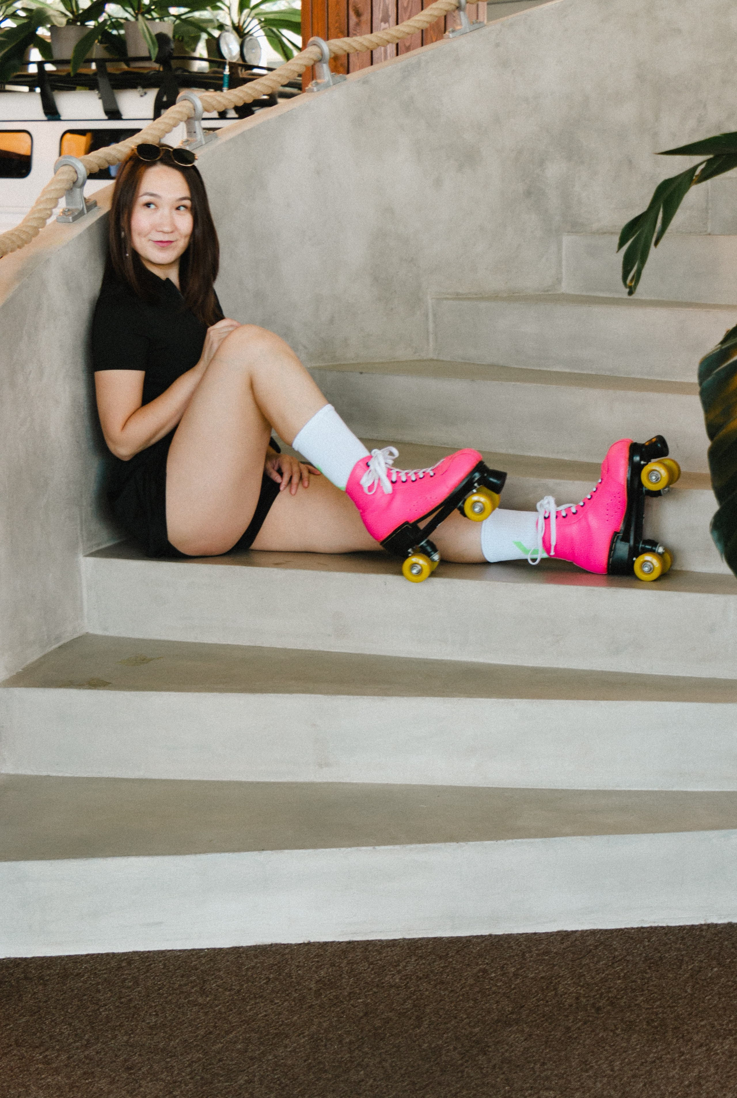 HerFitCollective: Roller skates. Liubov Morgasova [LU SPRING]: Photographer and curator