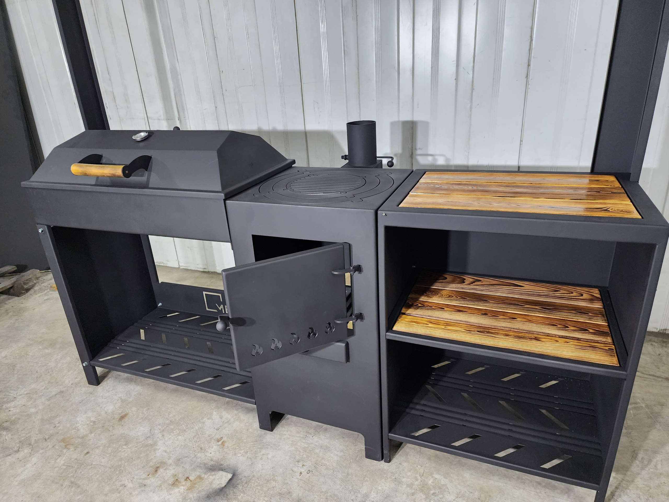 Джета. Купить / заказать мангал для дома в Краснодаре от производителя «Мангал Мастер»