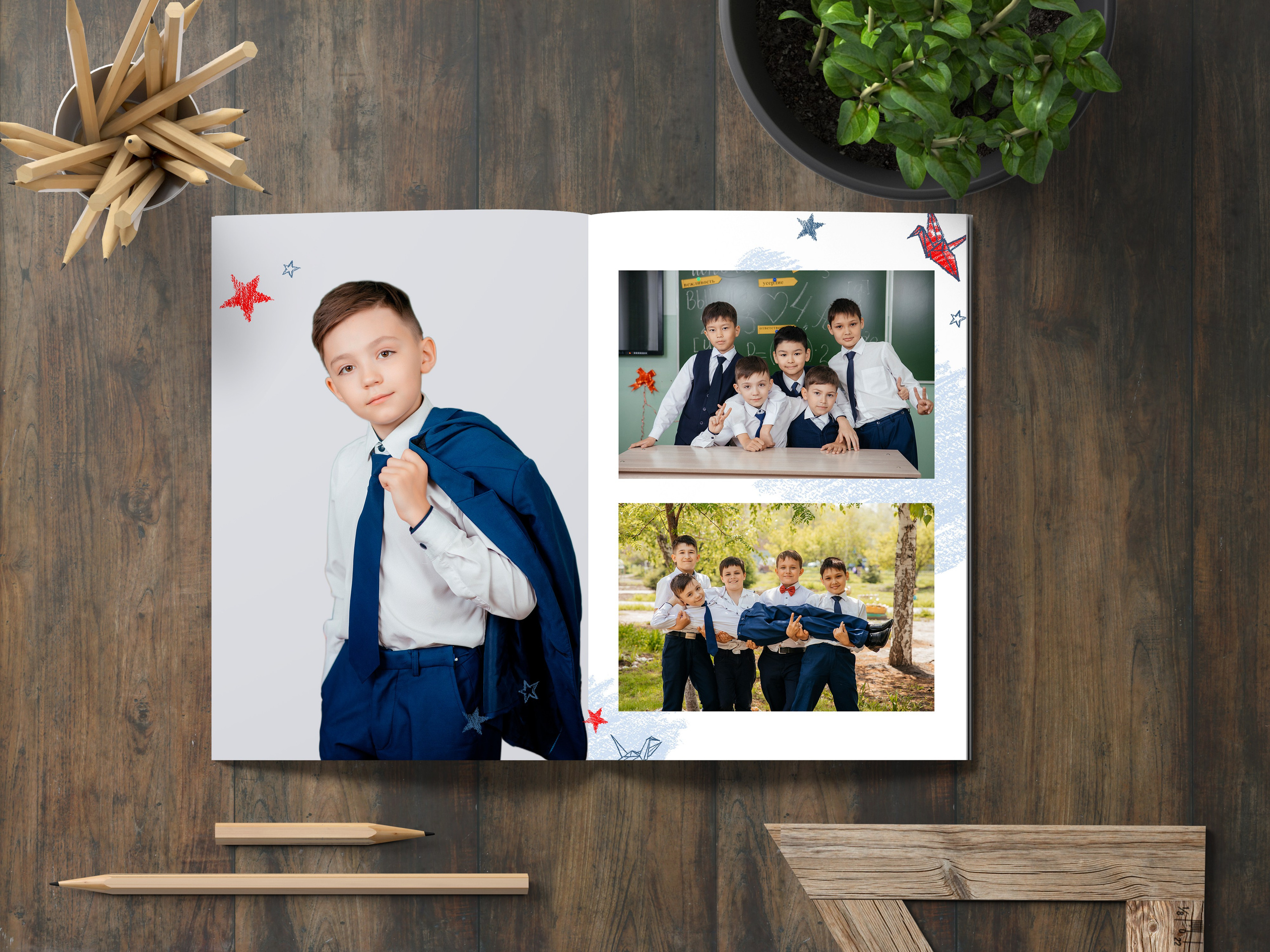 Личный разворот ученика.