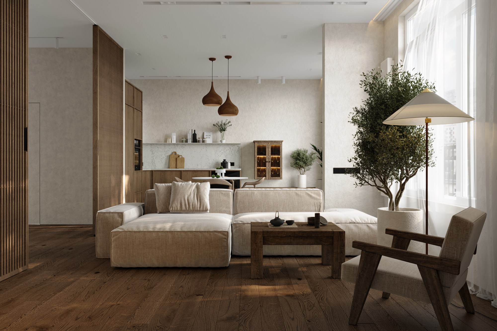 «Дыхание природы». Студия интерьерной визуализации «ЛИНИИ»