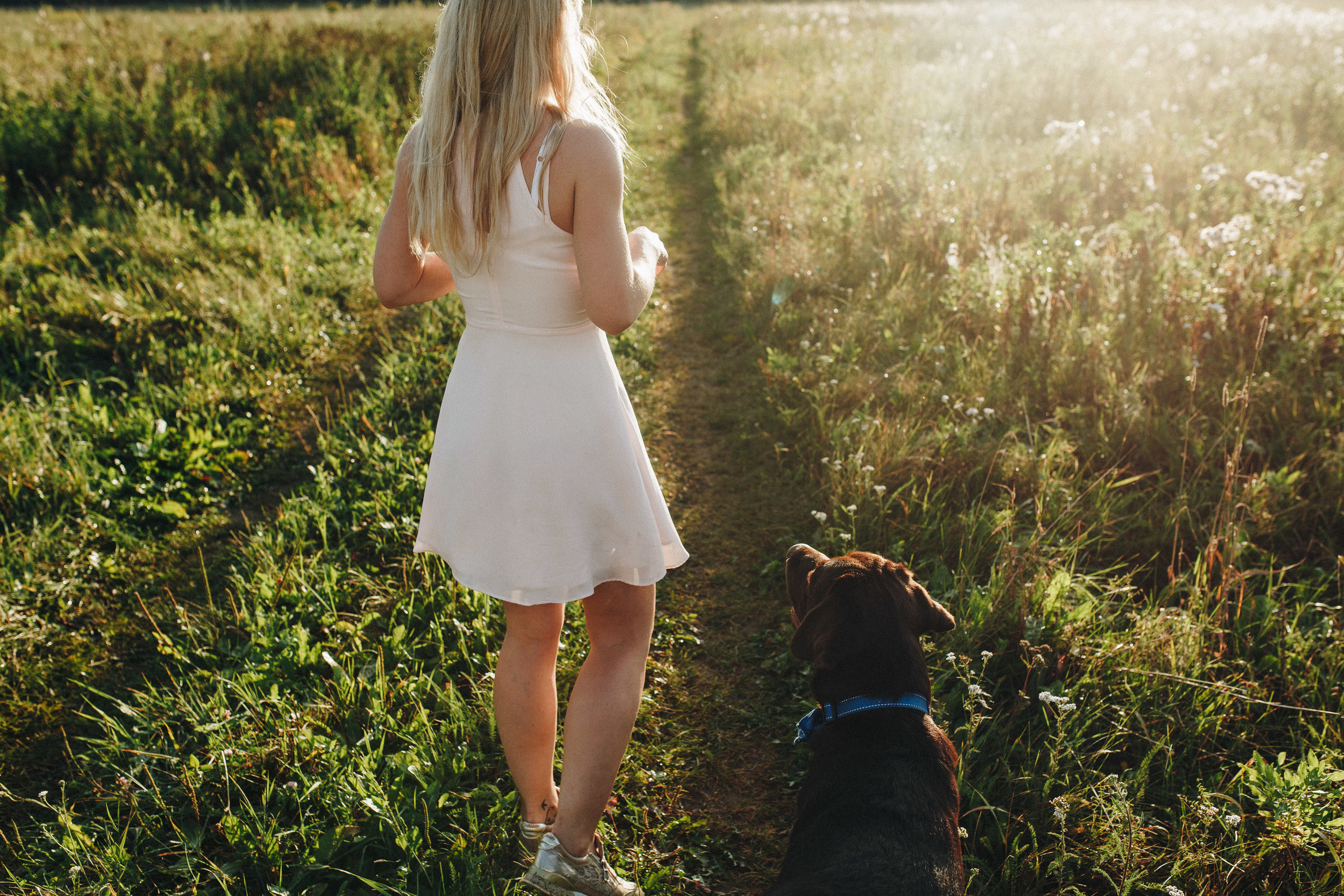 Фотосессия с собакой. Свадебный фотограф в Москве Кристина Засухина