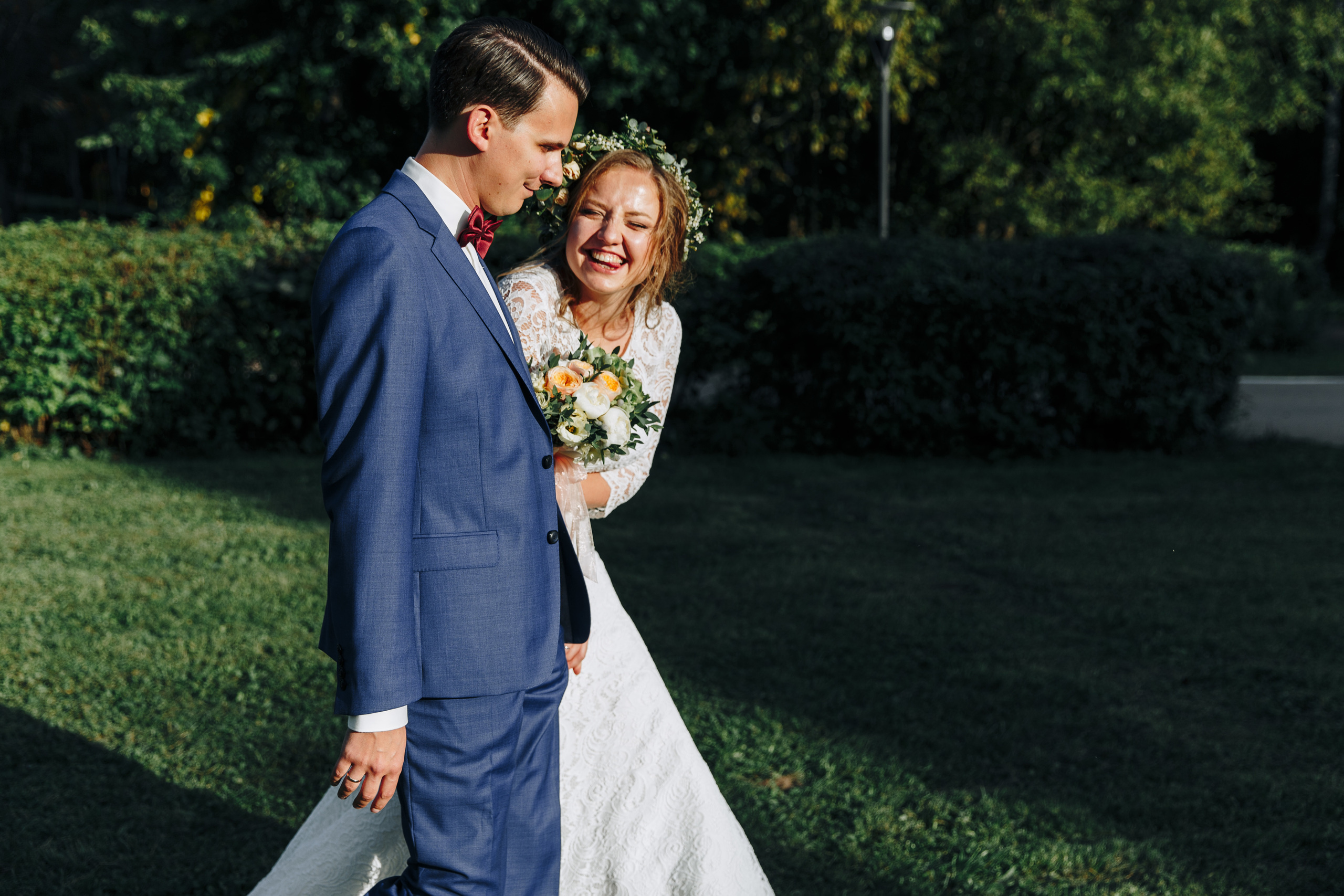 Ты улыбнешься и скажешь мне да. Свадебный фотограф в Москве Кристина Засухина