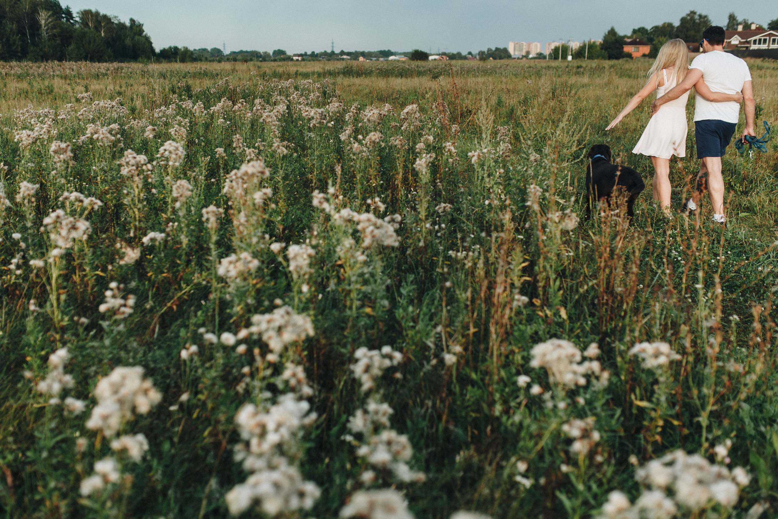 Фотосессия с собакой. Свадебный фотограф в Москве Кристина Засухина