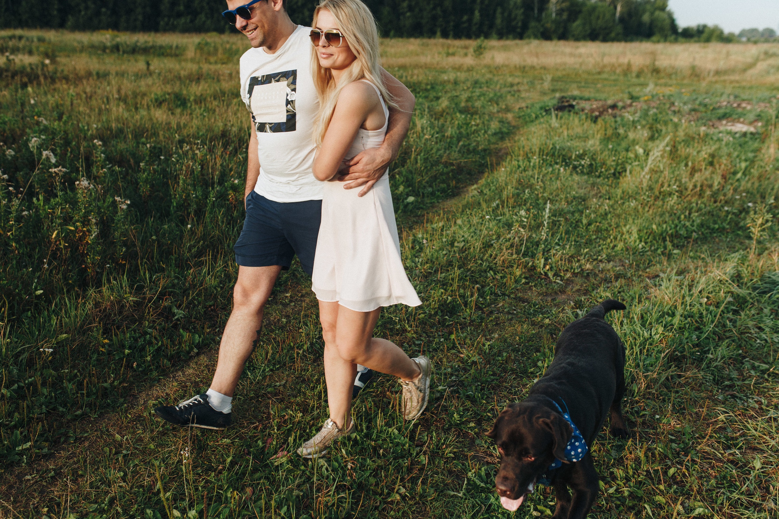 Фотосессия с собакой. Свадебный фотограф в Москве Кристина Засухина