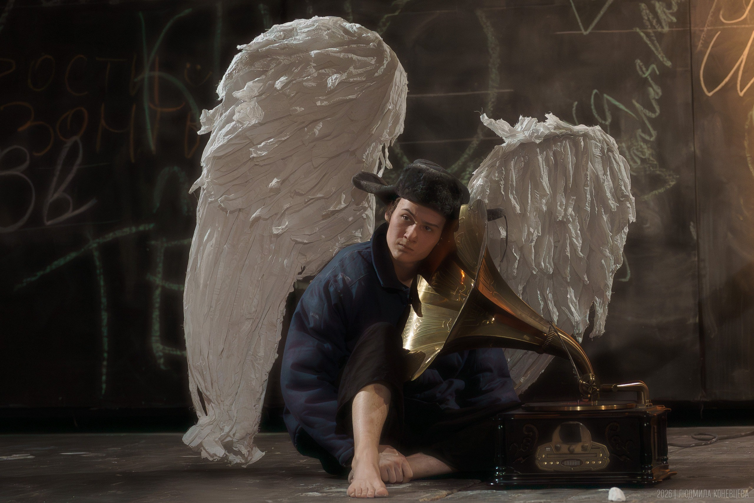 Спектакль «Школа для дураков», ГИТИС, мастерская Олега Кудряшова. Режиссер Ксения Горяинова. Театральная фотография